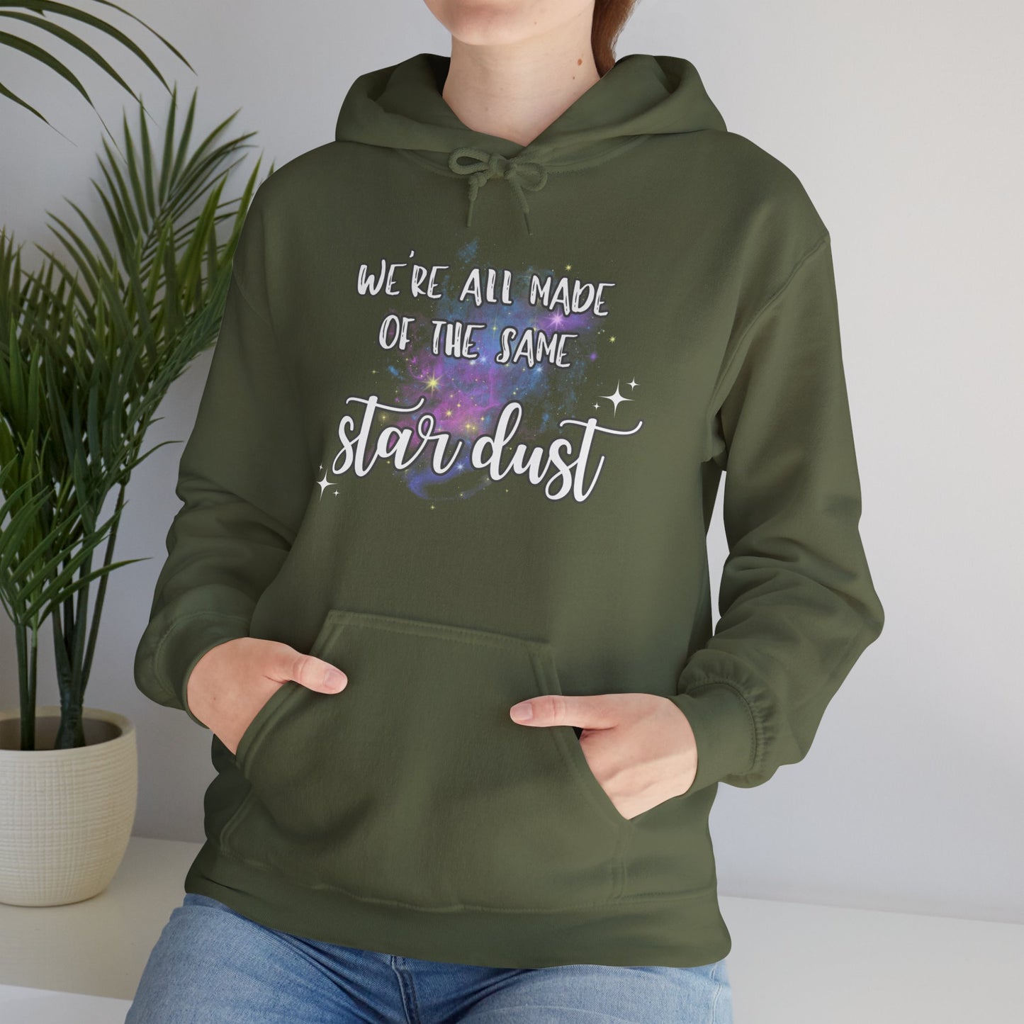 We're All Made of the Same Star Dust Hoodie - Unisex Heavy Blend™ Hooded Sweatshirt