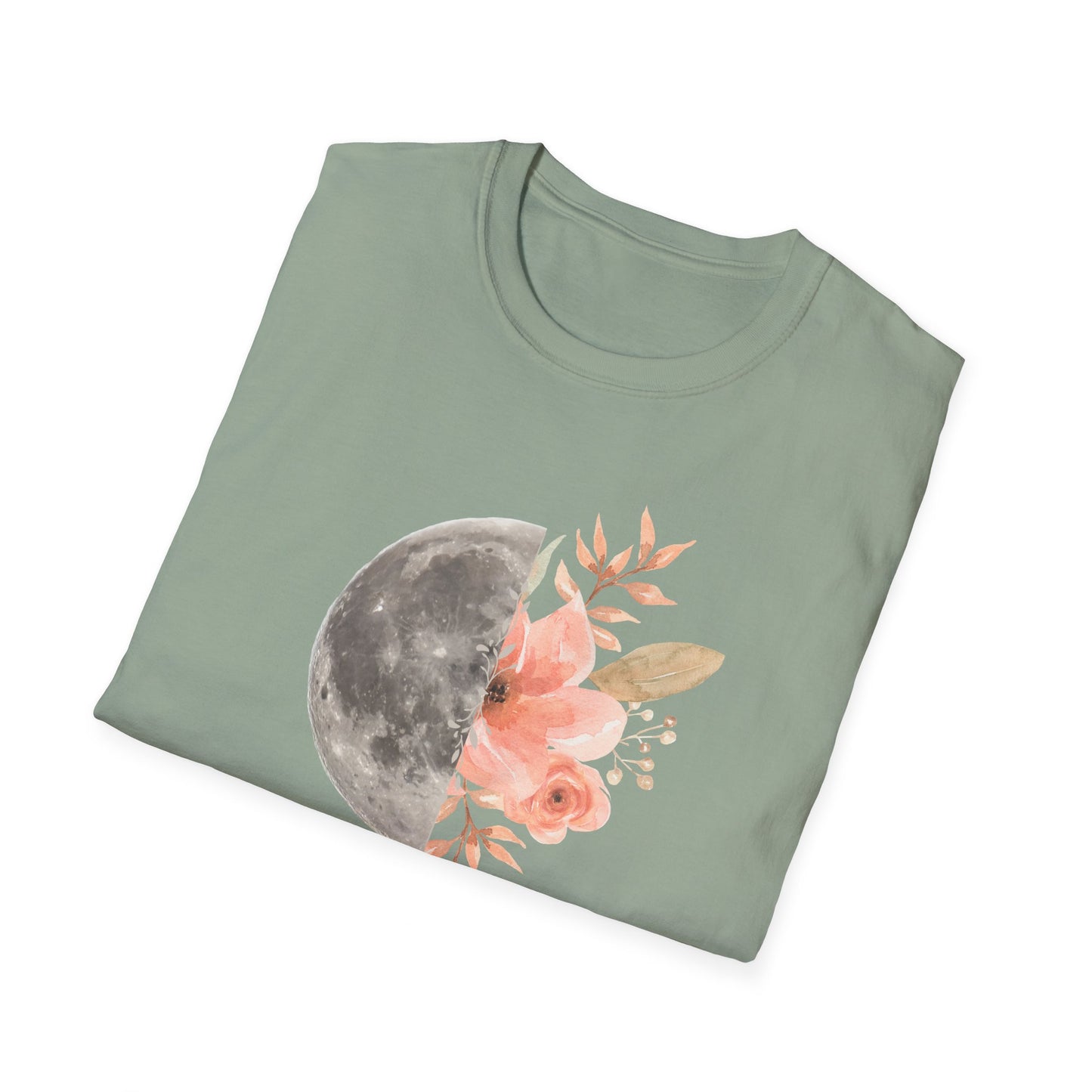 Lunar Flowers - Unisex Softstyle T-Shirt