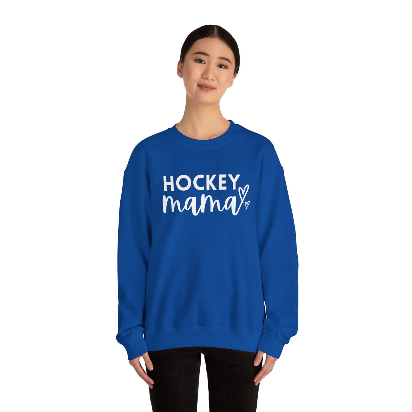 Hockey Mama Unisex Heavy Blend™ Crewneck Sweatshirt