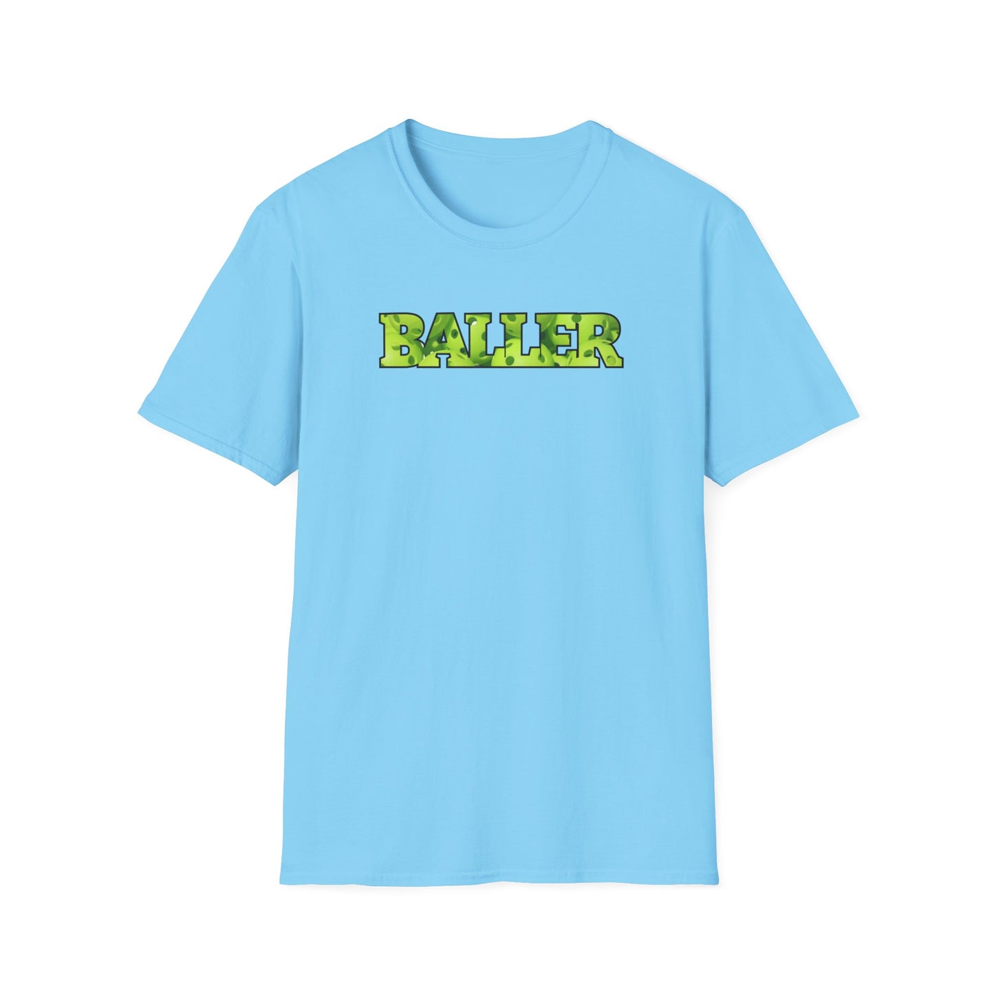 Baller Pickleball - Unisex Softstyle T-Shirt