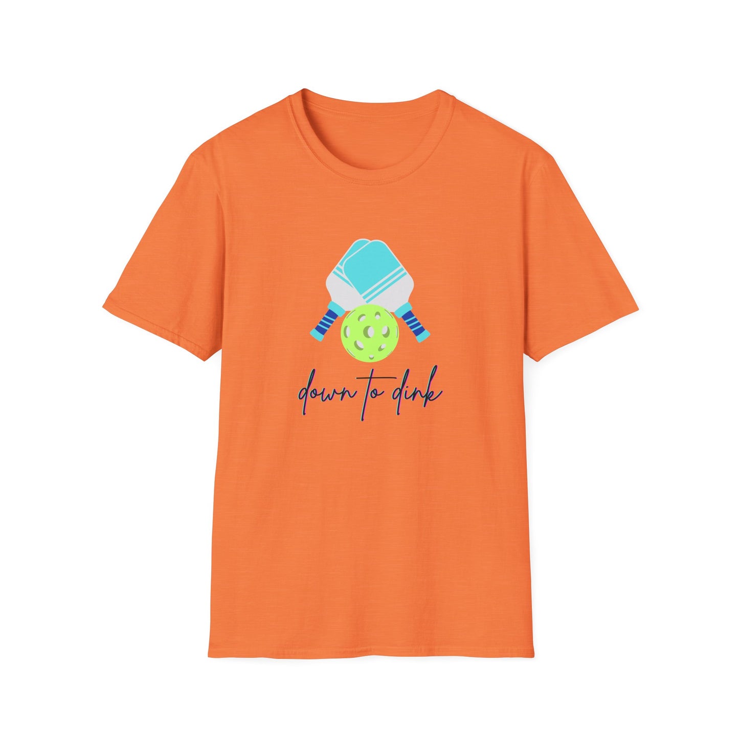 Down to Dink Pickleball - Unisex Softstyle T-Shirt