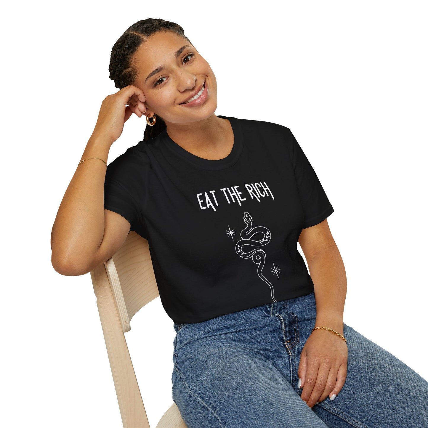 Eat the Rich - Unisex Softstyle T-Shirt