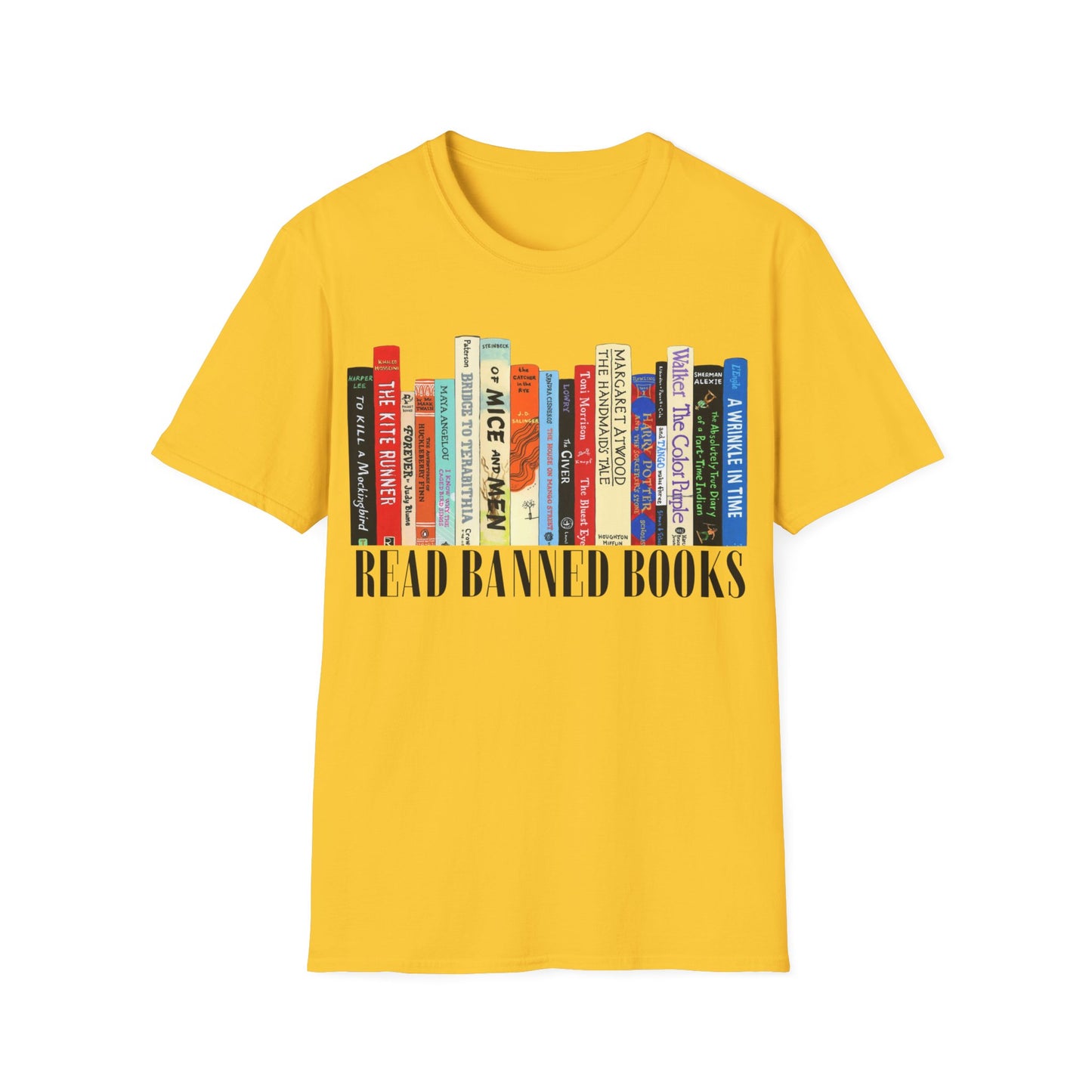 Read Banned Books - Unisex Softstyle T-Shirt