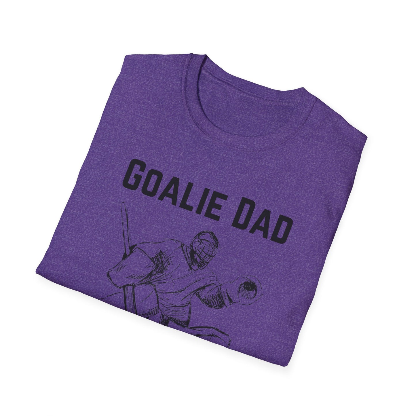 Goalie Dad. We're Built Different. - Unisex Softstyle T-Shirt