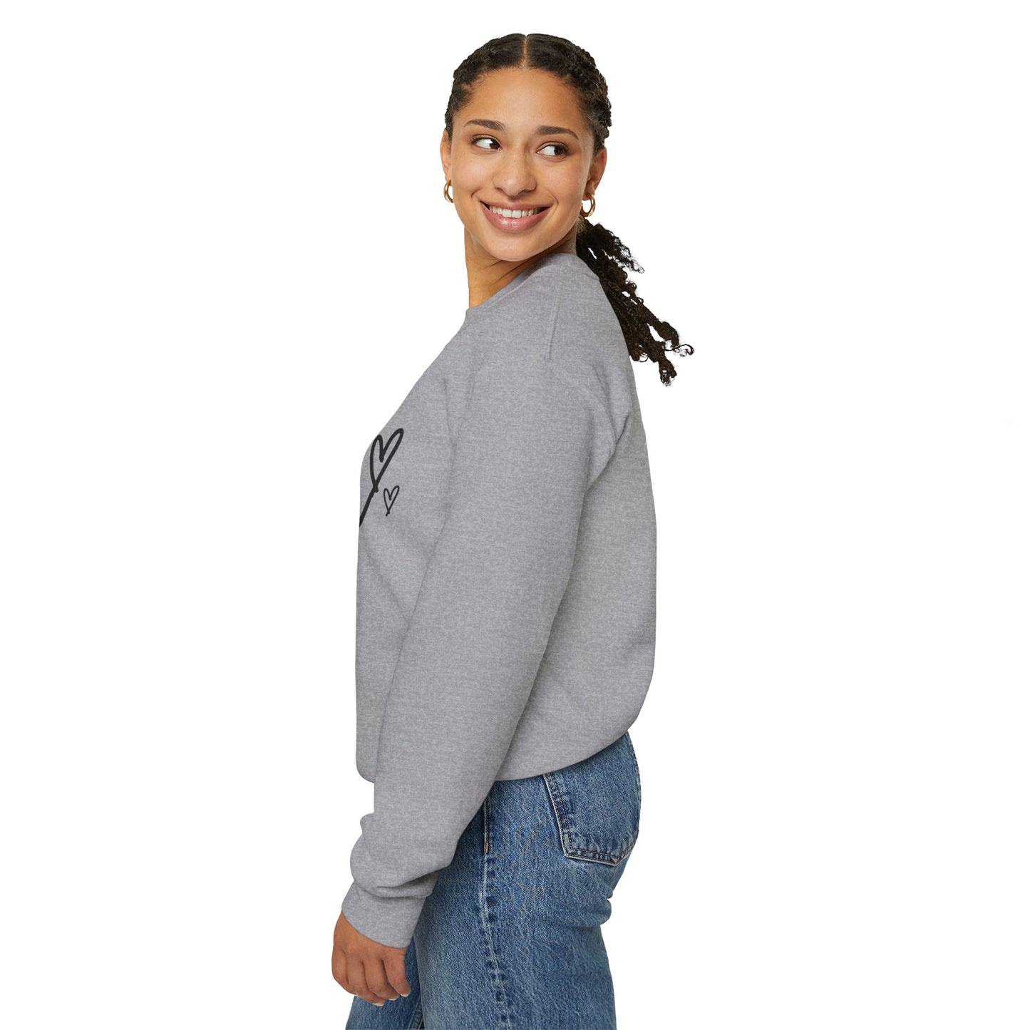 Hockey Mama Unisex Heavy Blend™ Crewneck Sweatshirt