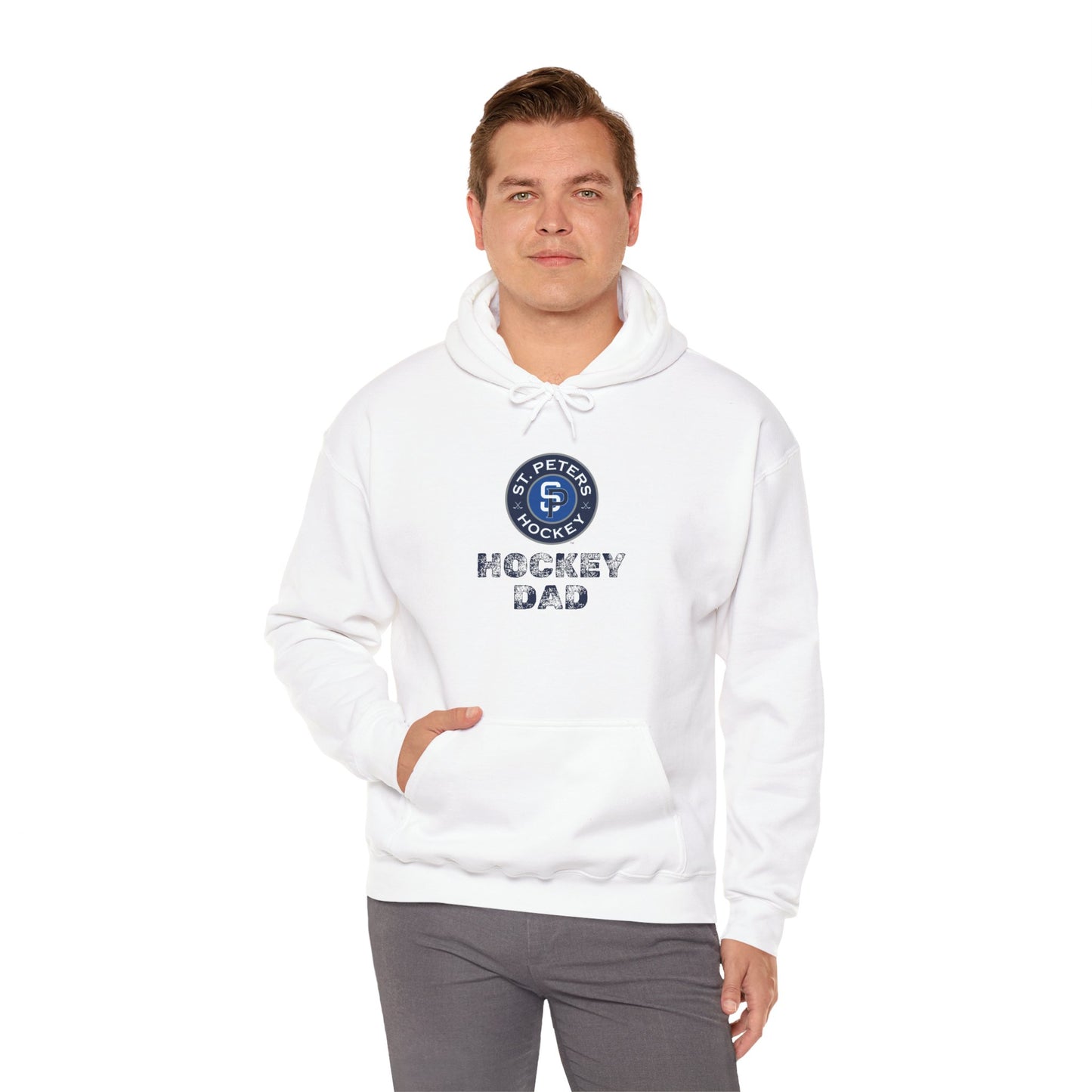 STP Hockey Dad - Unisex Heavy Blend™ Hooded Sweatshirt