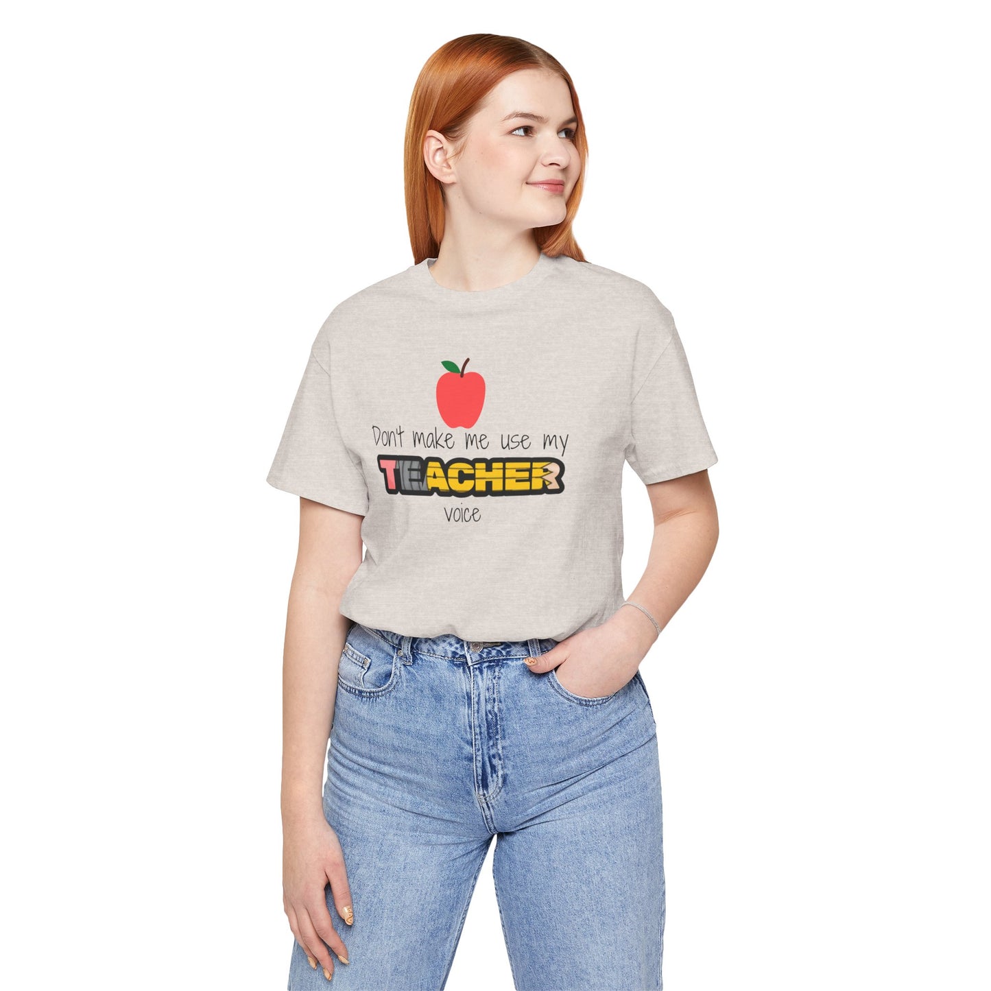 Teacher Voice - Bella + Canvas Unisex Jersey Short Sleeve Tee