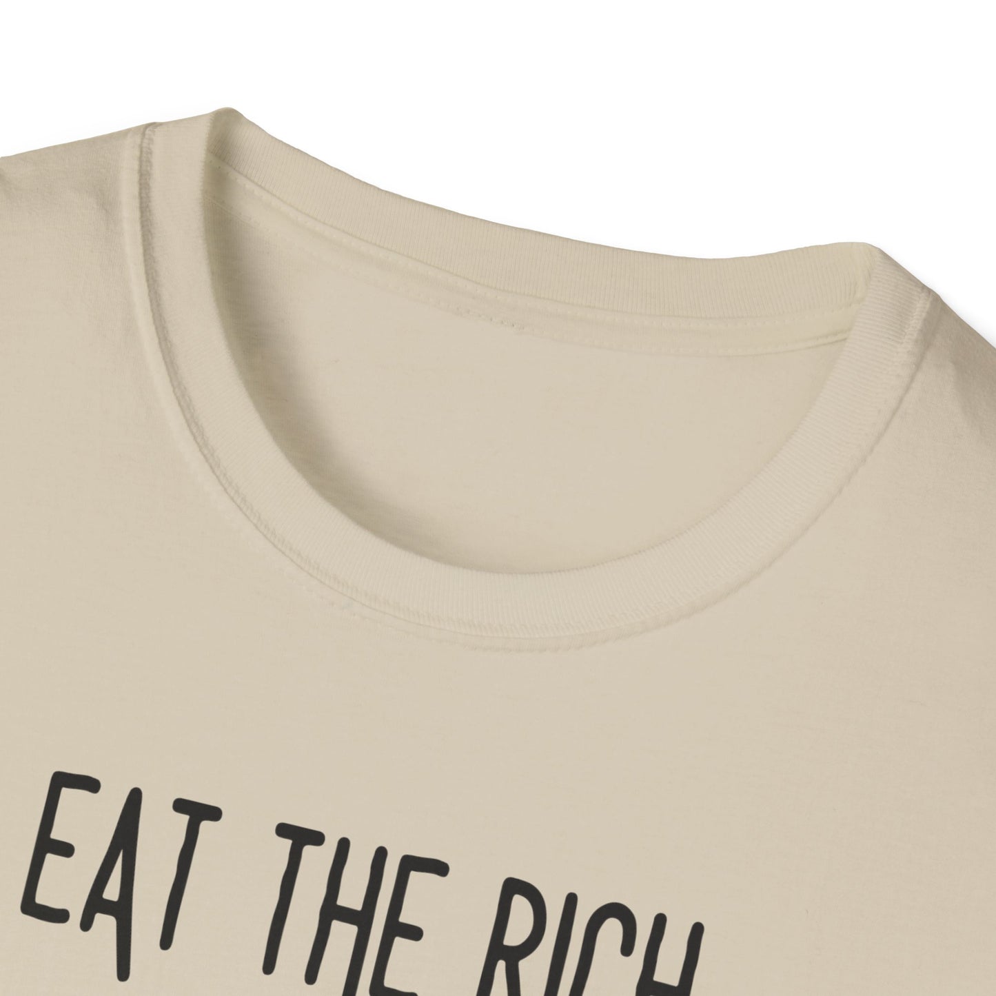 Eat the Rich - Unisex Softstyle T-Shirt