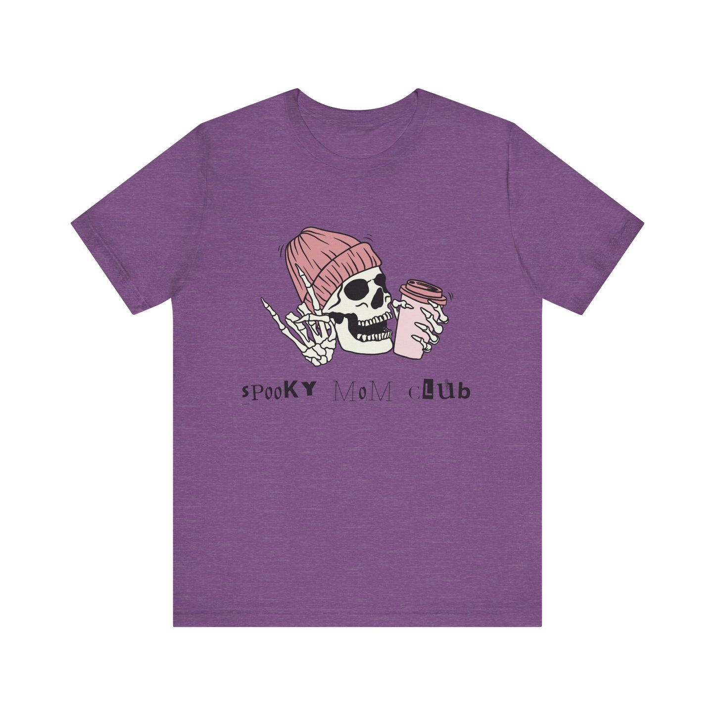 Spooky Mom Club Tshirt - Unisex Jersey Short Sleeve Tee