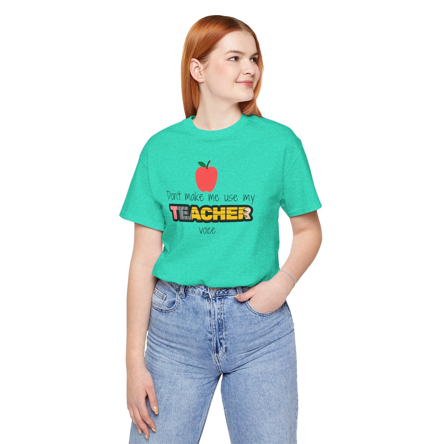 Teacher Voice - Bella + Canvas Unisex Jersey Short Sleeve Tee