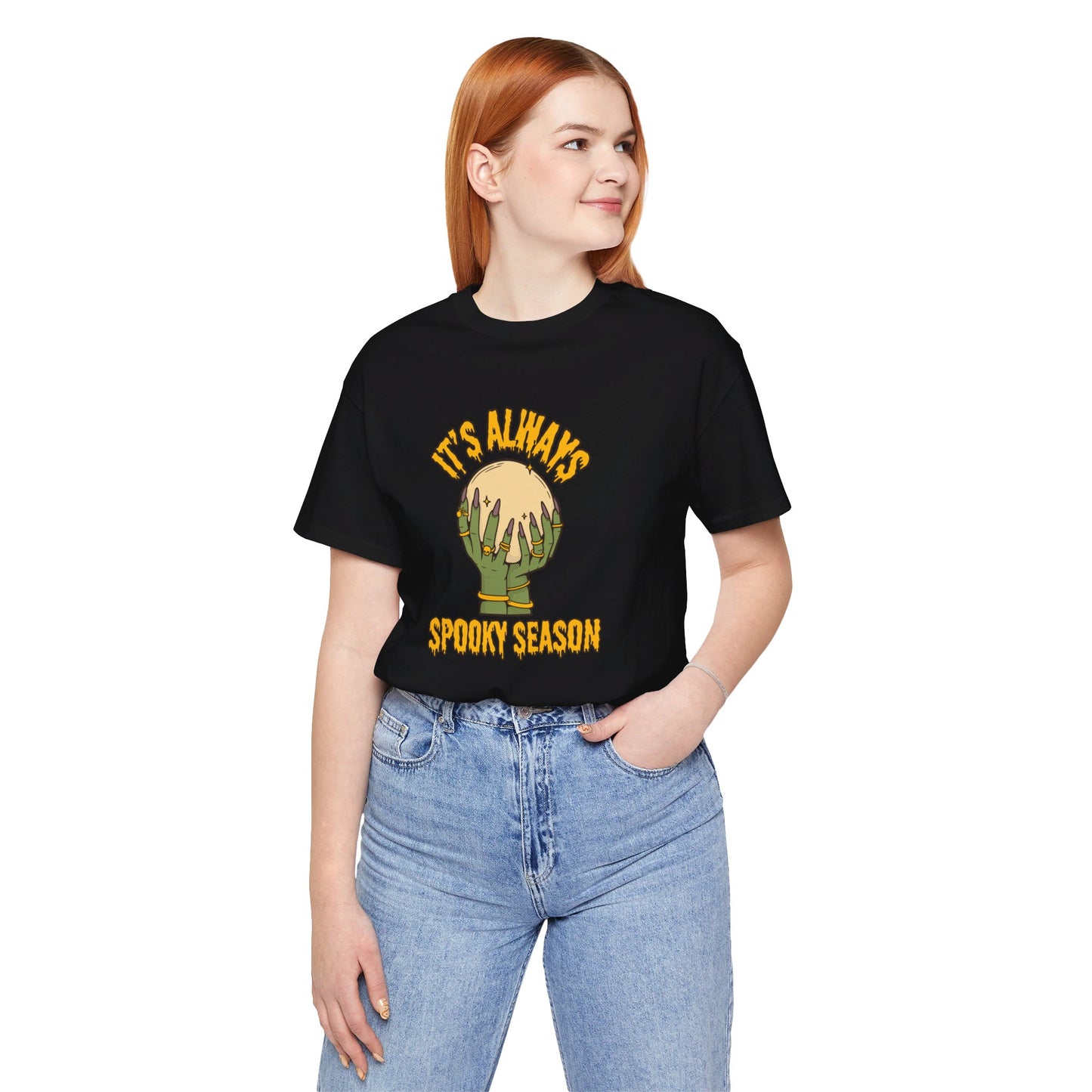 It's Always Spooky Season Tshirt - Unisex Jersey Short Sleeve Tee