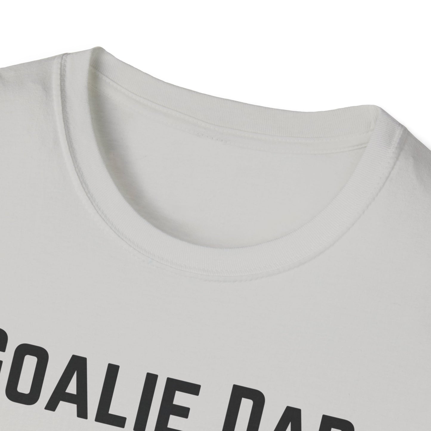 Goalie Dad. We're Built Different. - Unisex Softstyle T-Shirt