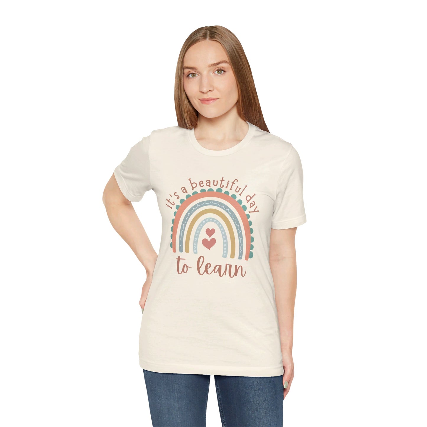 It's a Beautiful Day to Learn Tshirt - Unisex Jersey Short Sleeve Tee