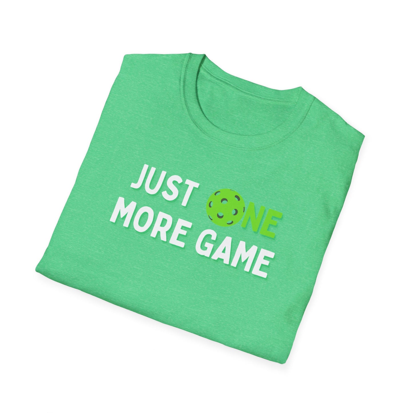 Just One More Game Pickleball - Unisex Softstyle T-Shirt