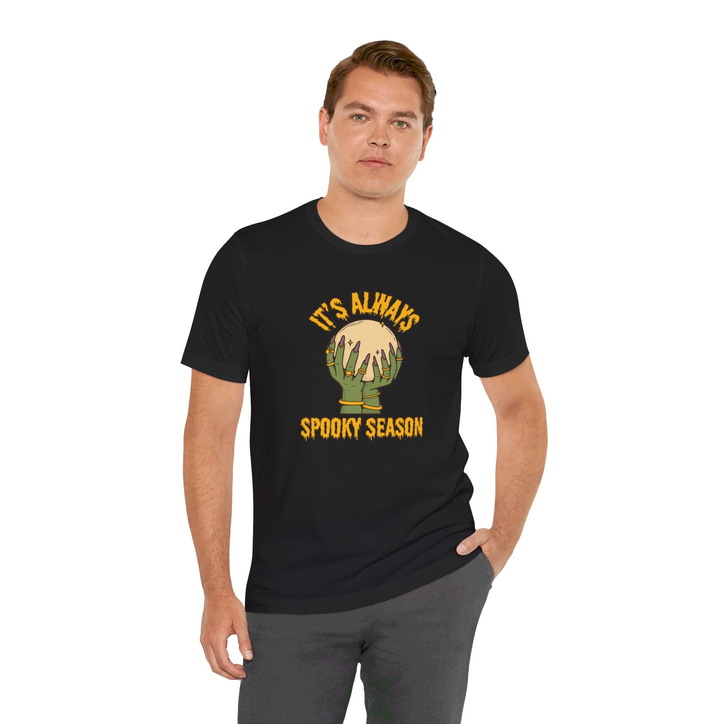 It's Always Spooky Season Tshirt - Unisex Jersey Short Sleeve Tee