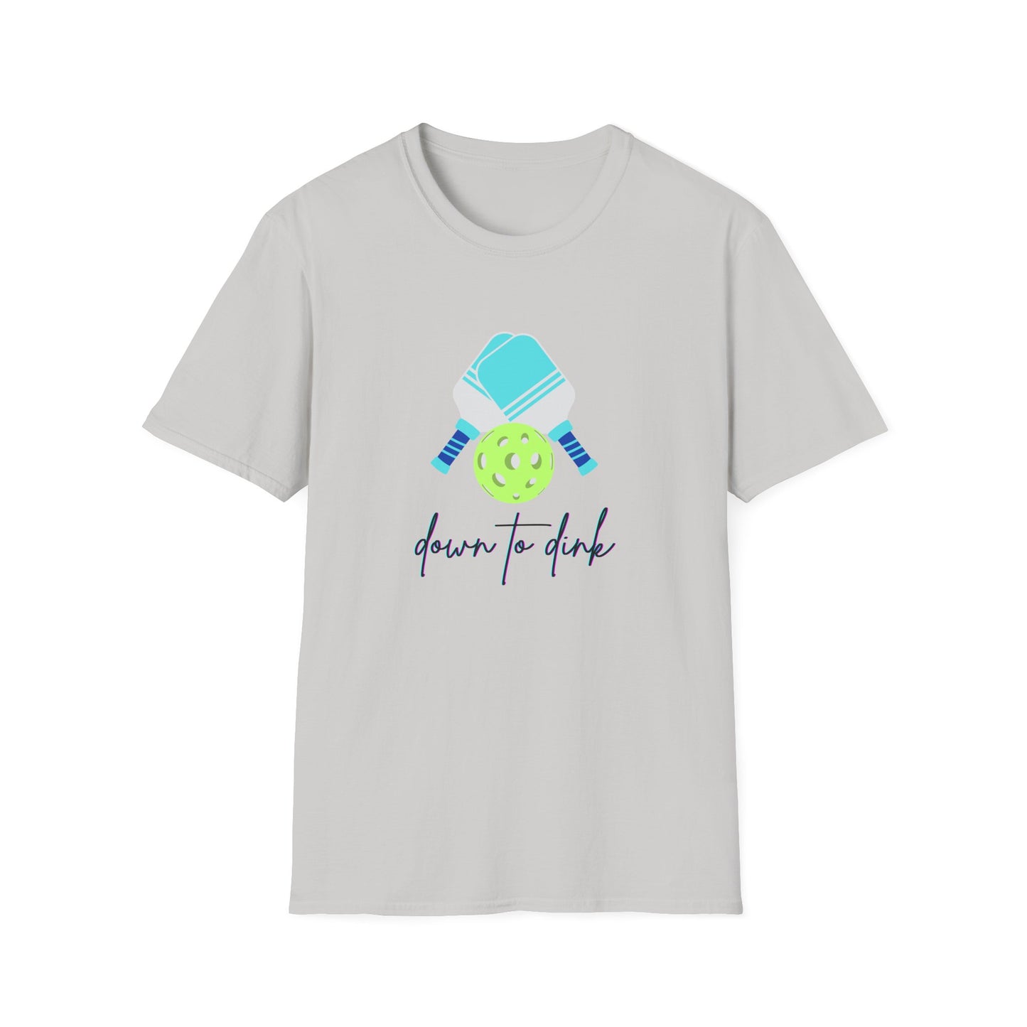 Down to Dink Pickleball - Unisex Softstyle T-Shirt