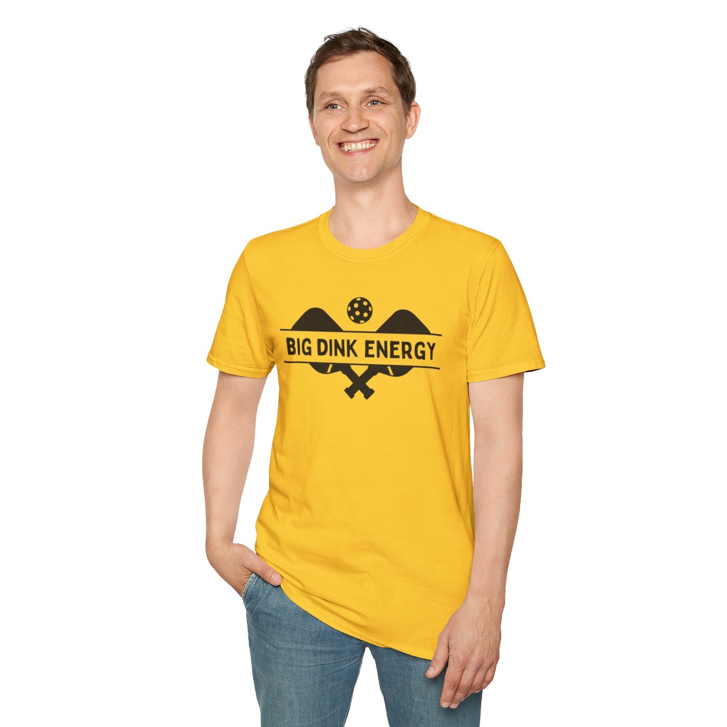 Big Dink Energy Pickleball - Unisex Softstyle T-Shirt