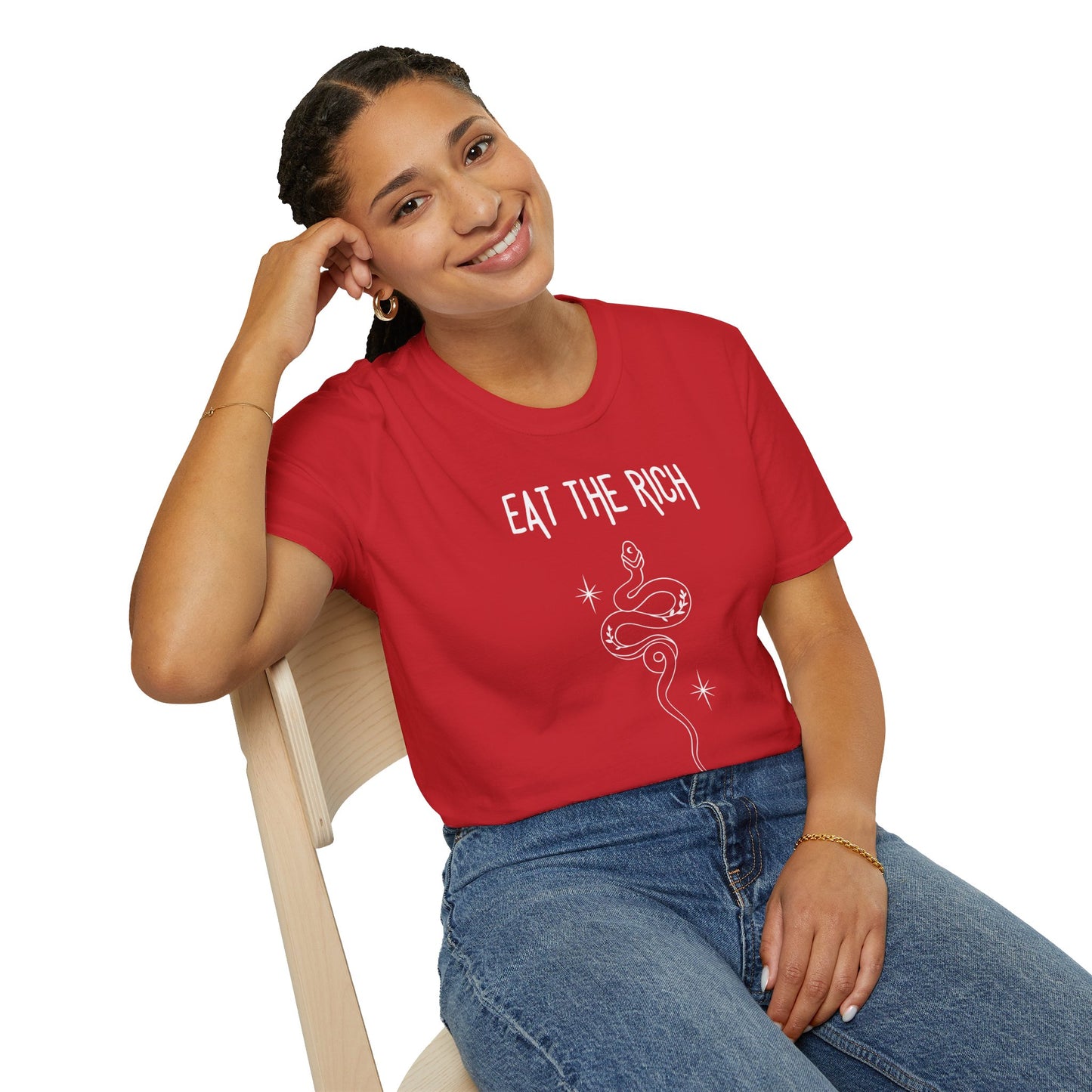 Eat the Rich - Unisex Softstyle T-Shirt