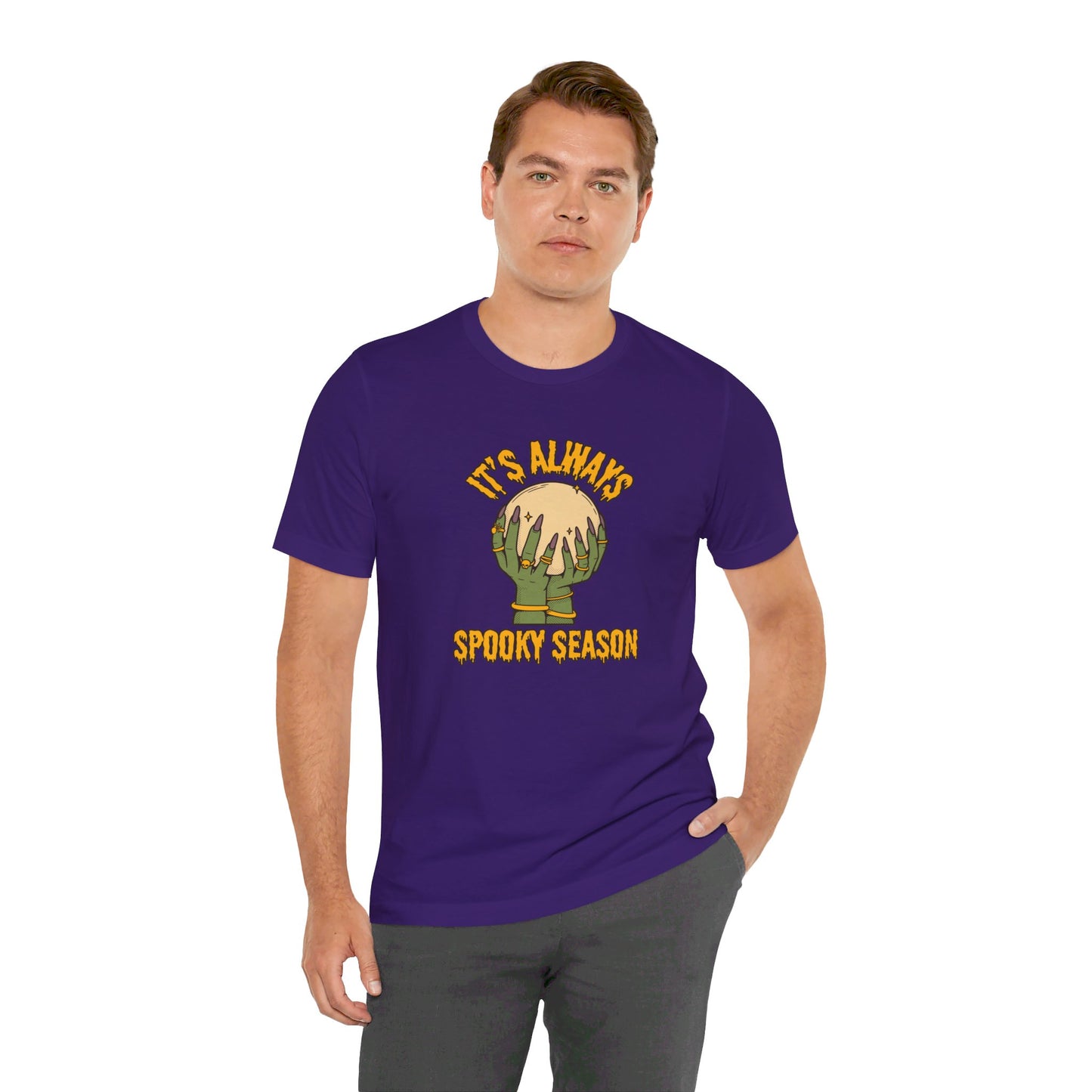 It's Always Spooky Season Tshirt - Unisex Jersey Short Sleeve Tee