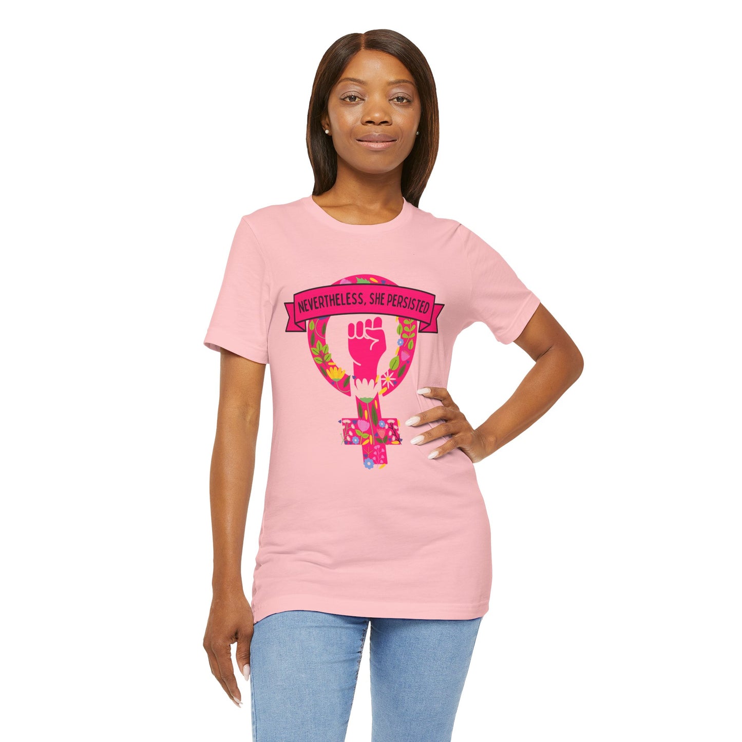 Nevertheless, She Persisted - Unisex Jersey Short Sleeve Tee