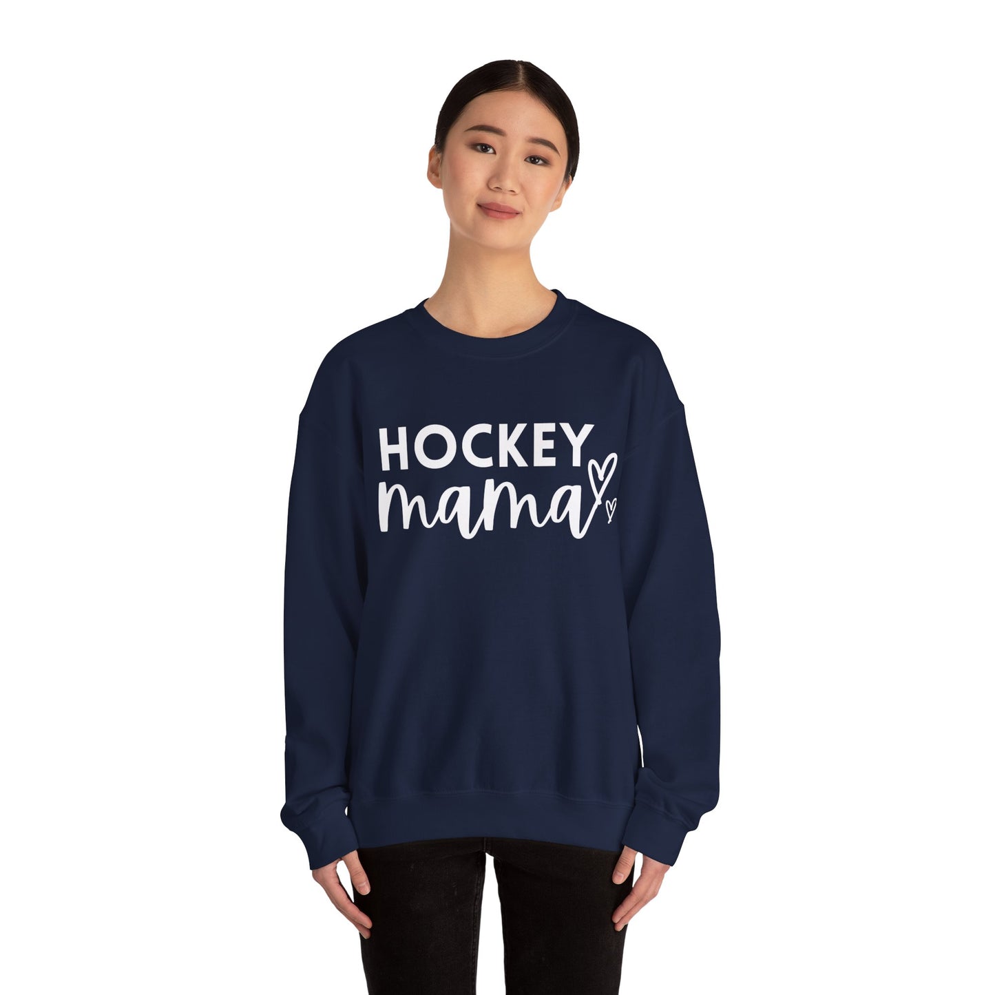 Hockey Mama Unisex Heavy Blend™ Crewneck Sweatshirt