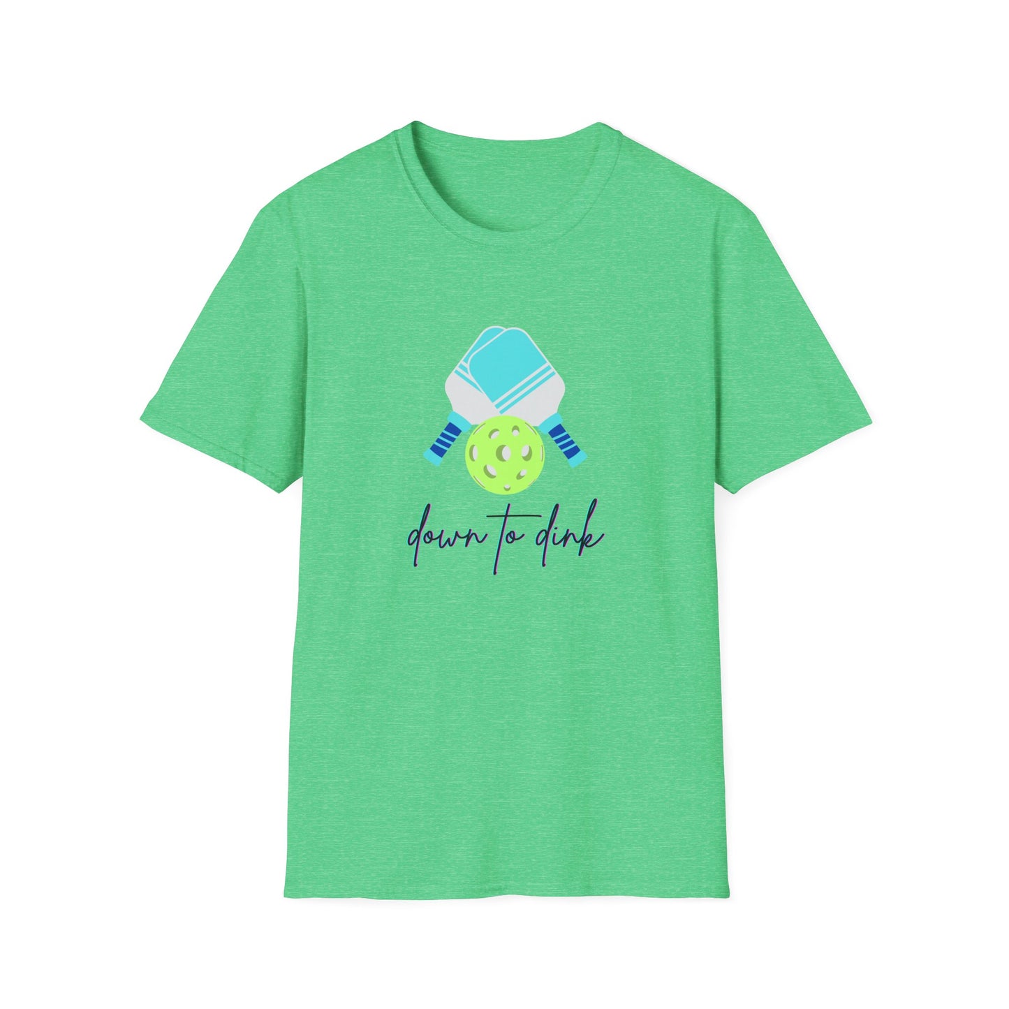 Down to Dink Pickleball - Unisex Softstyle T-Shirt