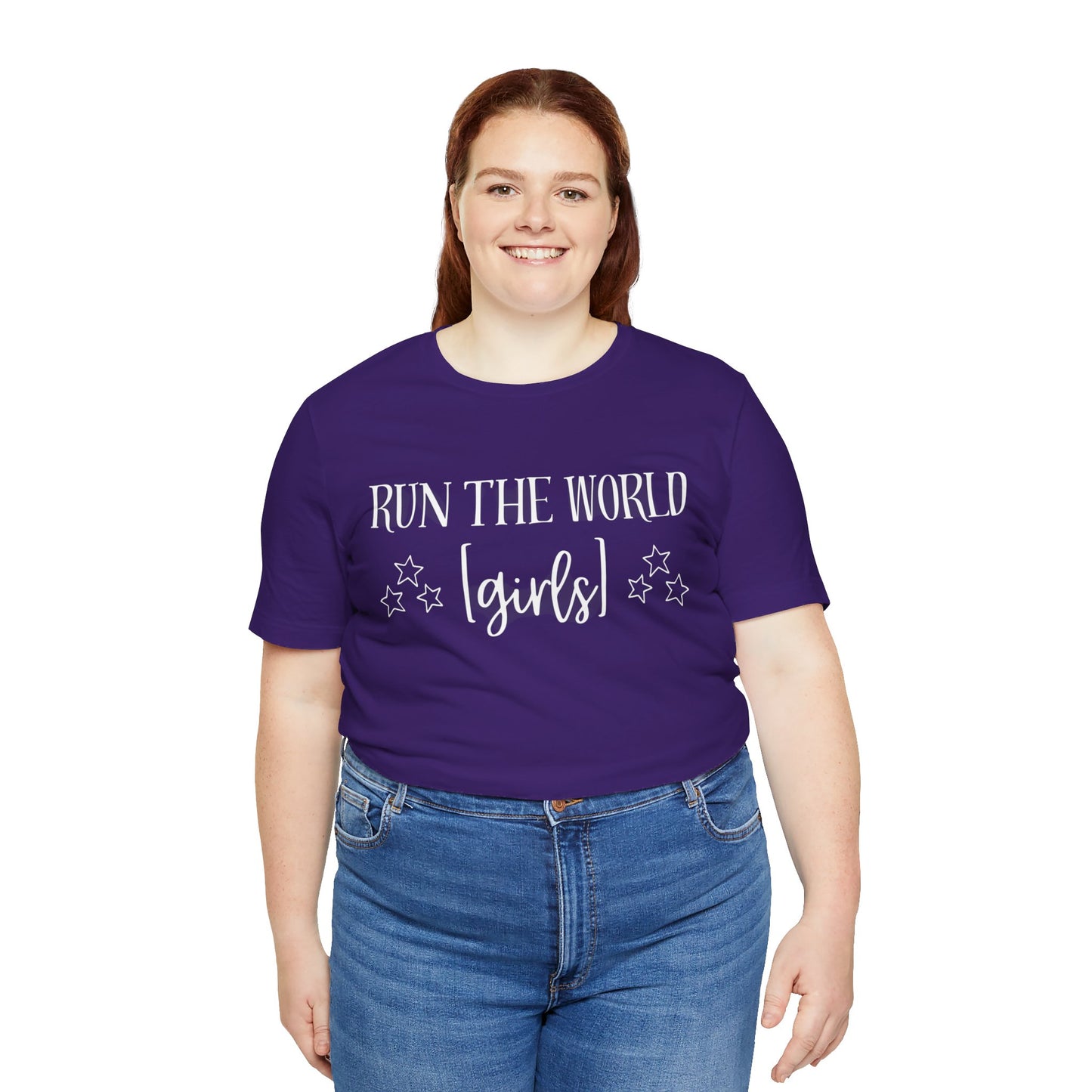 Run the World [Girls] Bella + Canvas - Unisex Jersey Short Sleeve Tee