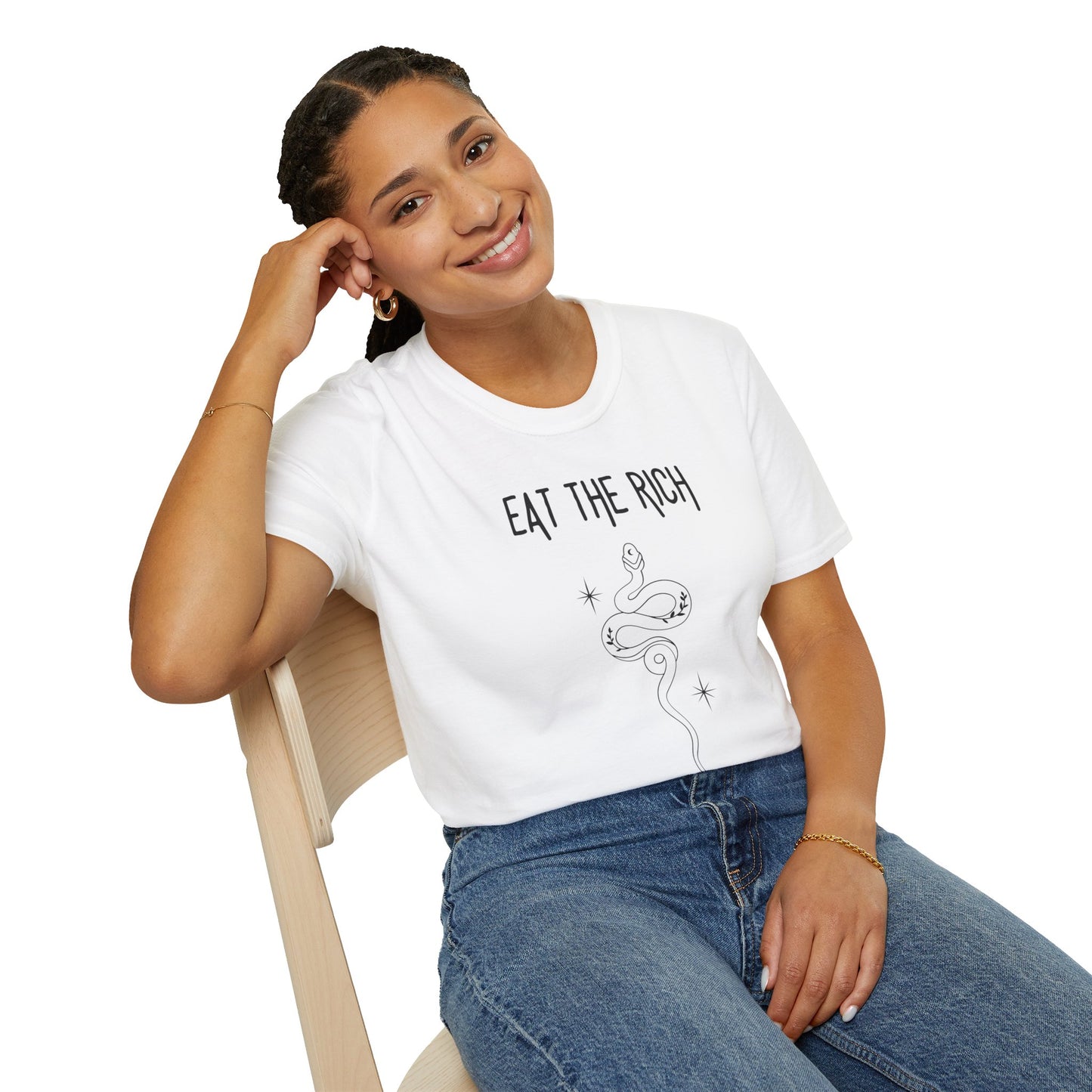 Eat the Rich - Unisex Softstyle T-Shirt