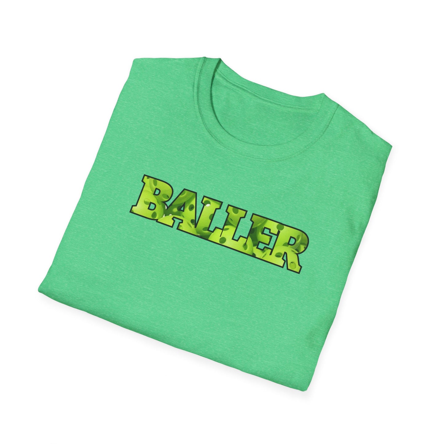 Baller Pickleball - Unisex Softstyle T-Shirt