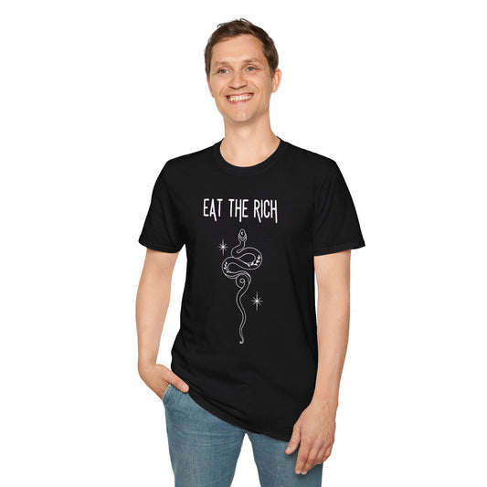 Eat the Rich - Unisex Softstyle T-Shirt