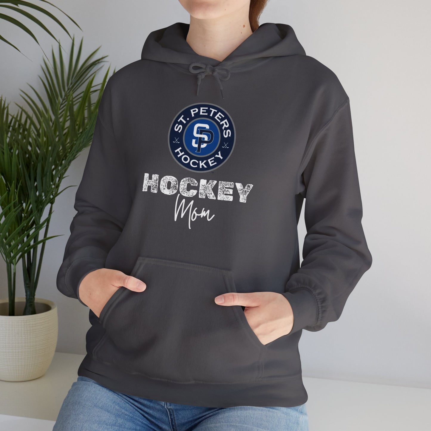 STP Hockey Mom - Unisex Heavy Blend™ Hooded Sweatshirt