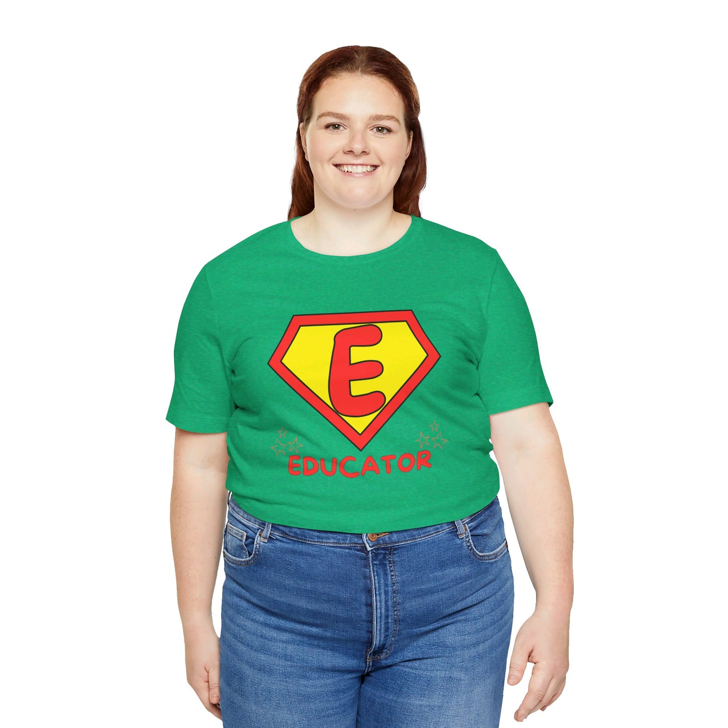 Educator Superhero - Unisex Jersey Short Sleeve Tee