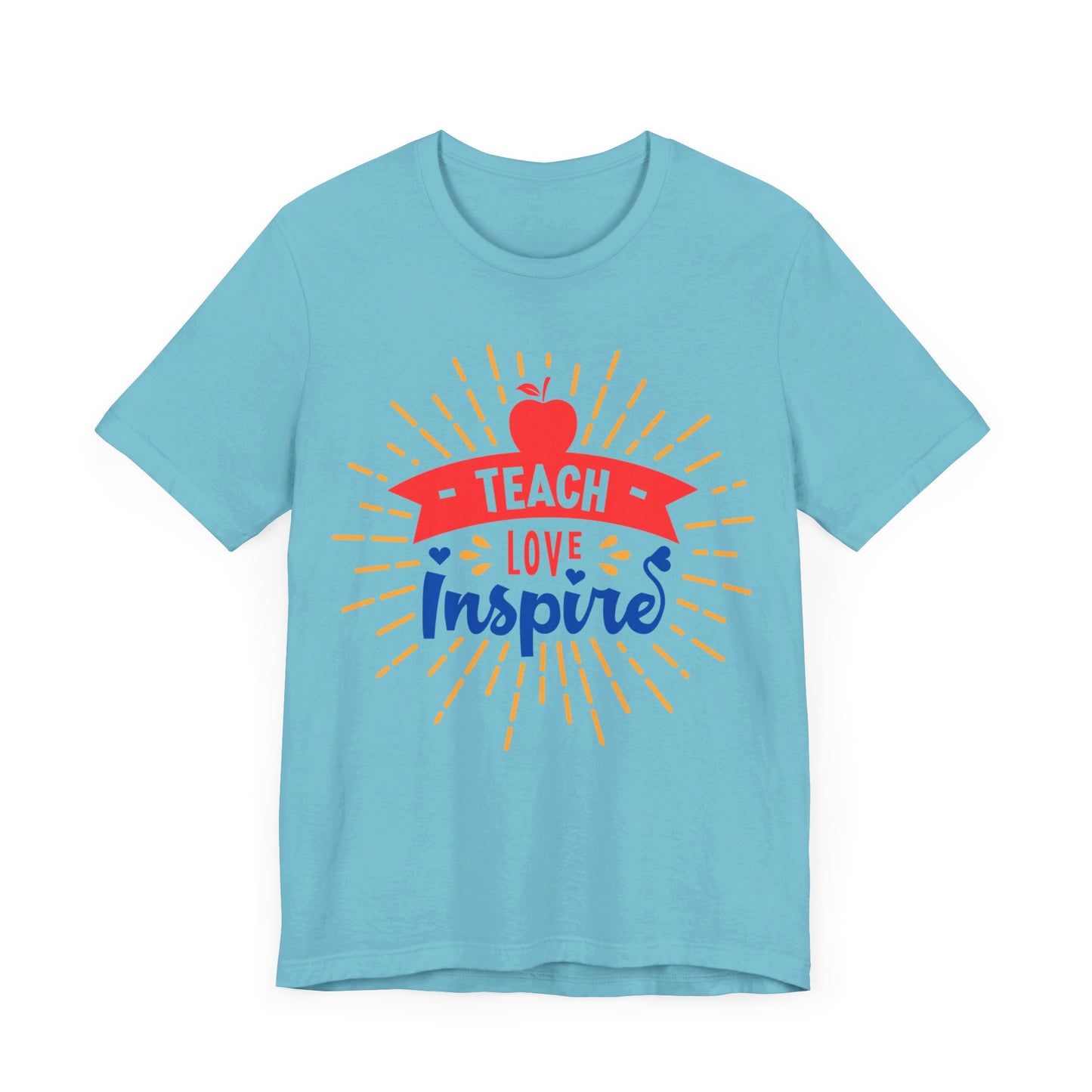 Teach Love Inspire Tshirt - Unisex Jersey Short Sleeve Tee