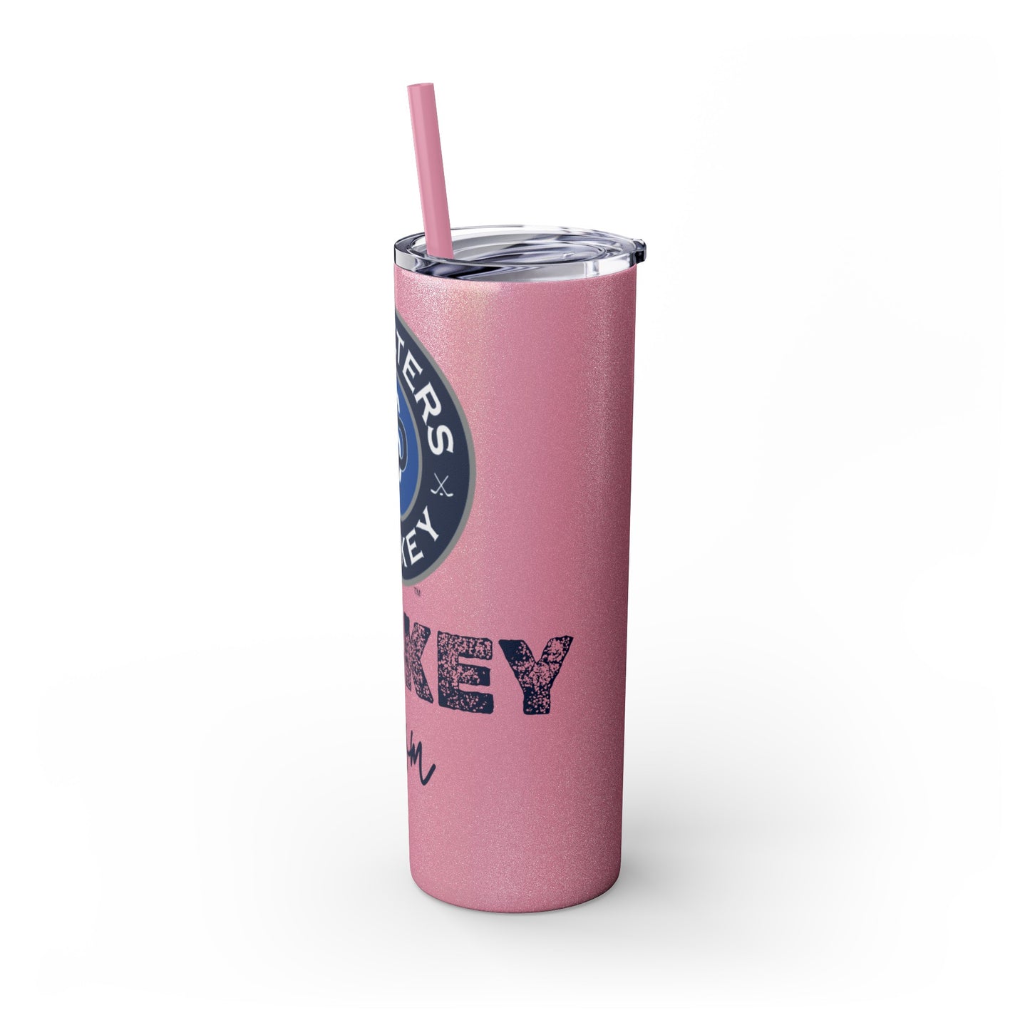 Hockey Mom STP Hockey Club - Skinny Tumbler with Straw, 20oz