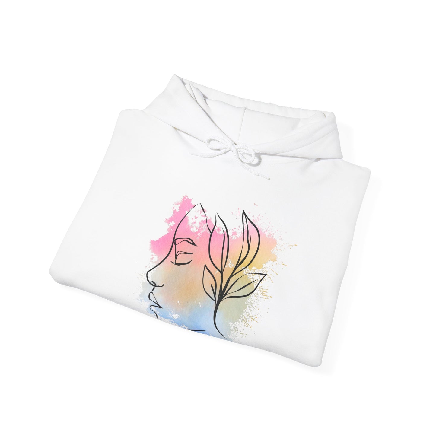 Divine Feminine Watercolor Hoodie - Unisex Heavy Blend™ Hooded Sweatshirt