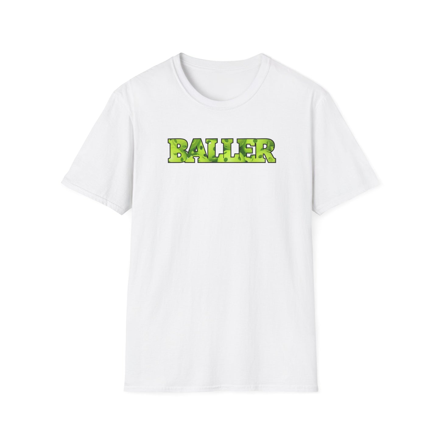 Baller Pickleball - Unisex Softstyle T-Shirt