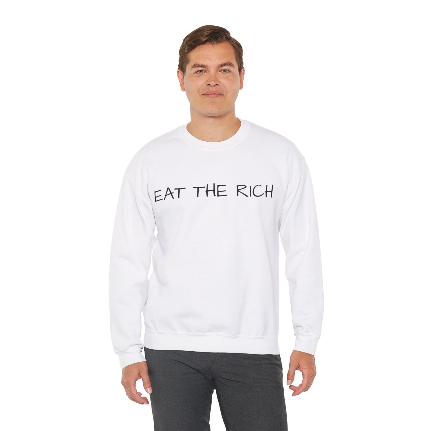 Eat the Rich - Unisex Heavy Blend™ Crewneck Sweatshirt