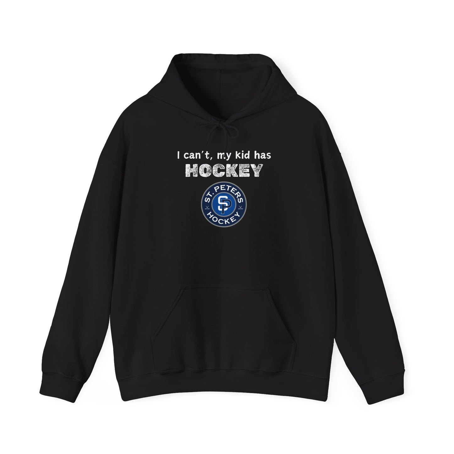 STP I can't, my kid has hockey - Unisex Heavy Blend™ Hooded Sweatshirt