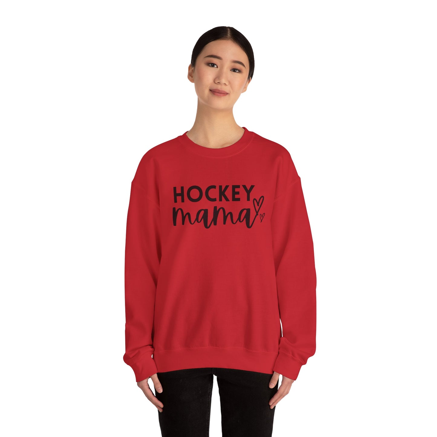 Hockey Mama Unisex Heavy Blend™ Crewneck Sweatshirt