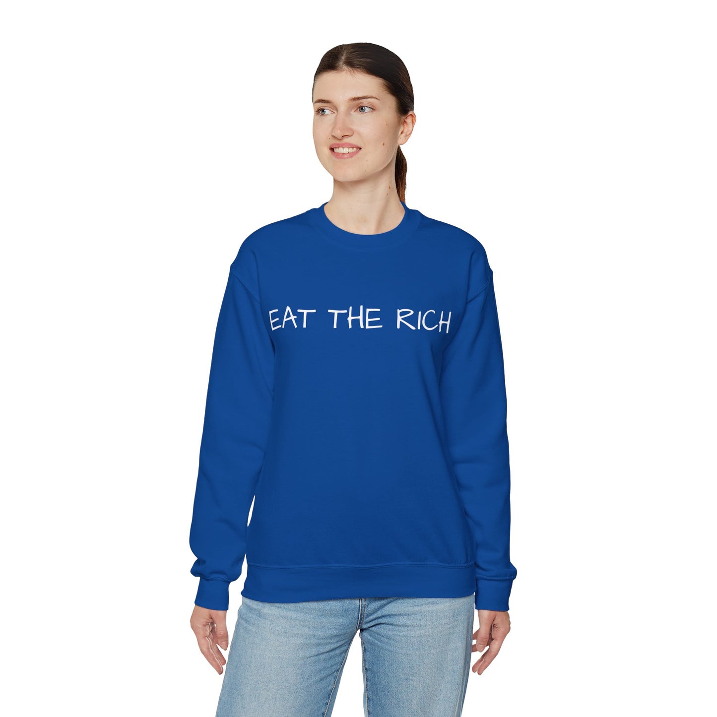 Eat the Rich - Unisex Heavy Blend™ Crewneck Sweatshirt