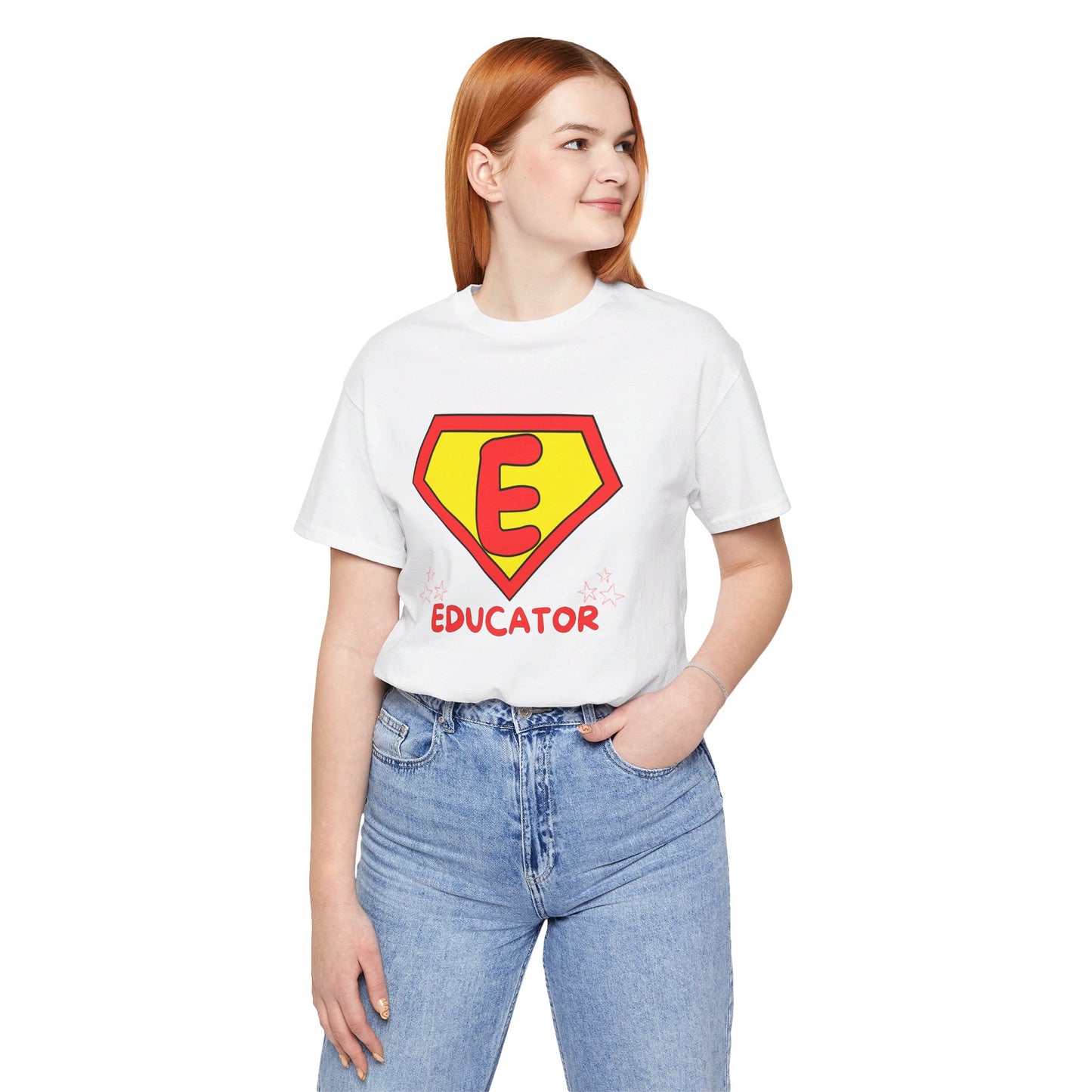 Educator Superhero - Unisex Jersey Short Sleeve Tee