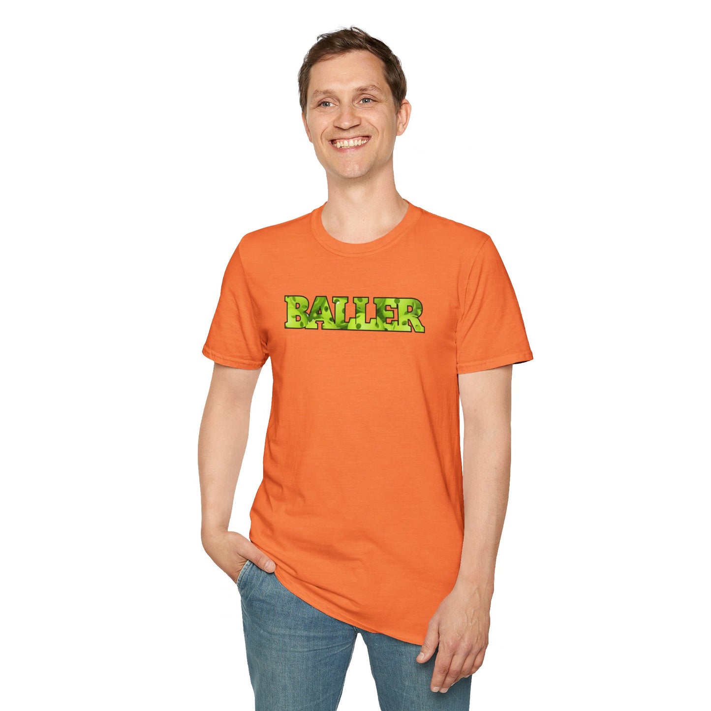 Baller Pickleball - Unisex Softstyle T-Shirt