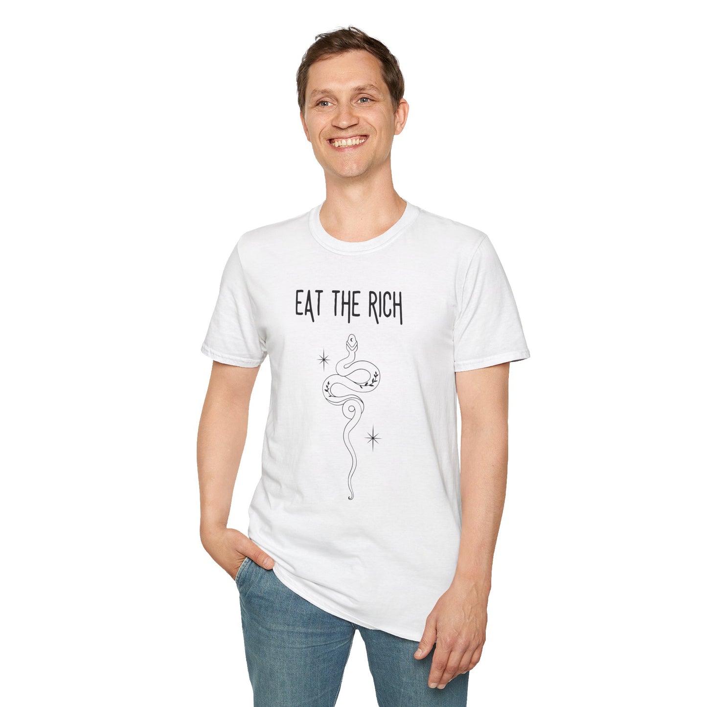 Eat the Rich - Unisex Softstyle T-Shirt