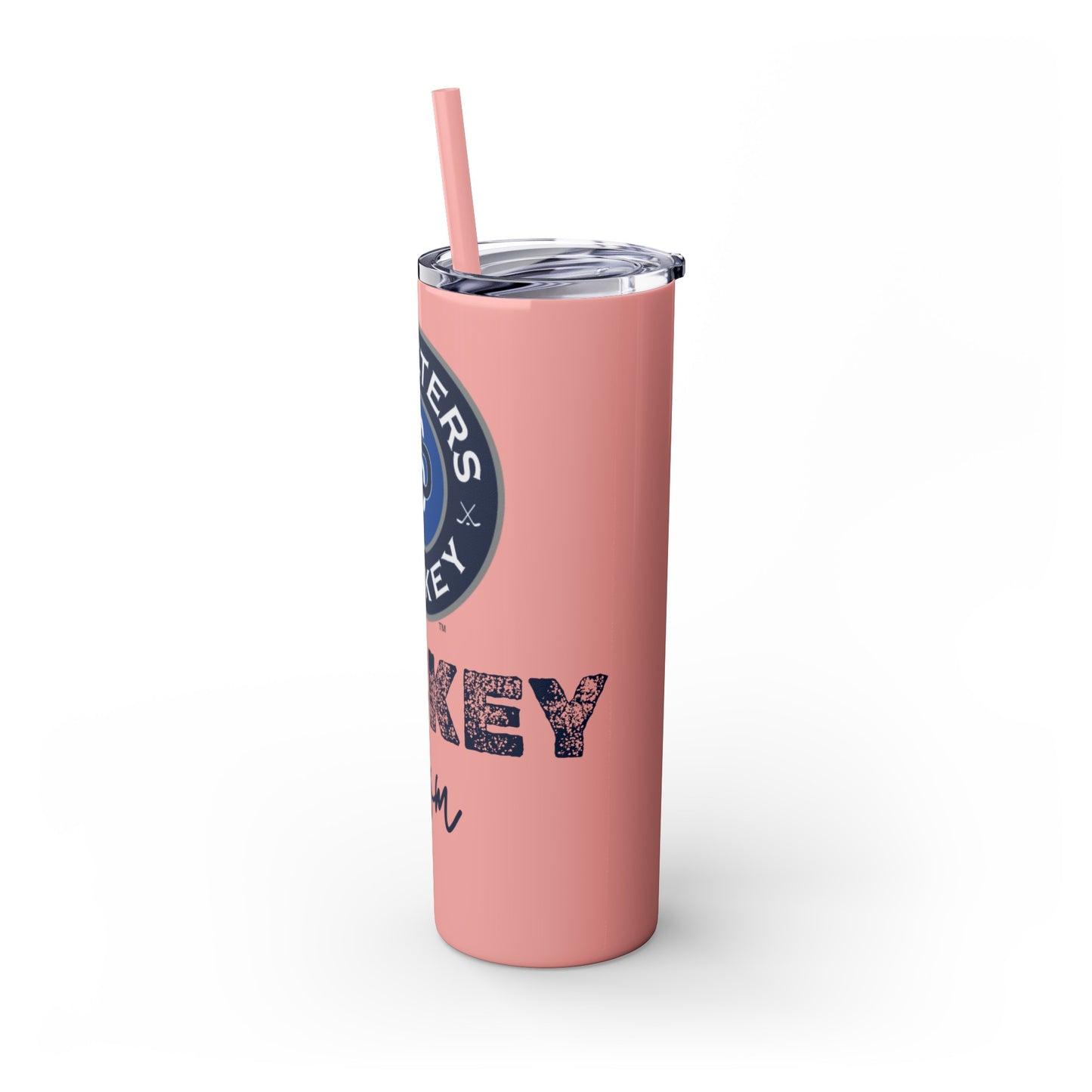 Hockey Mom STP Hockey Club - Skinny Tumbler with Straw, 20oz