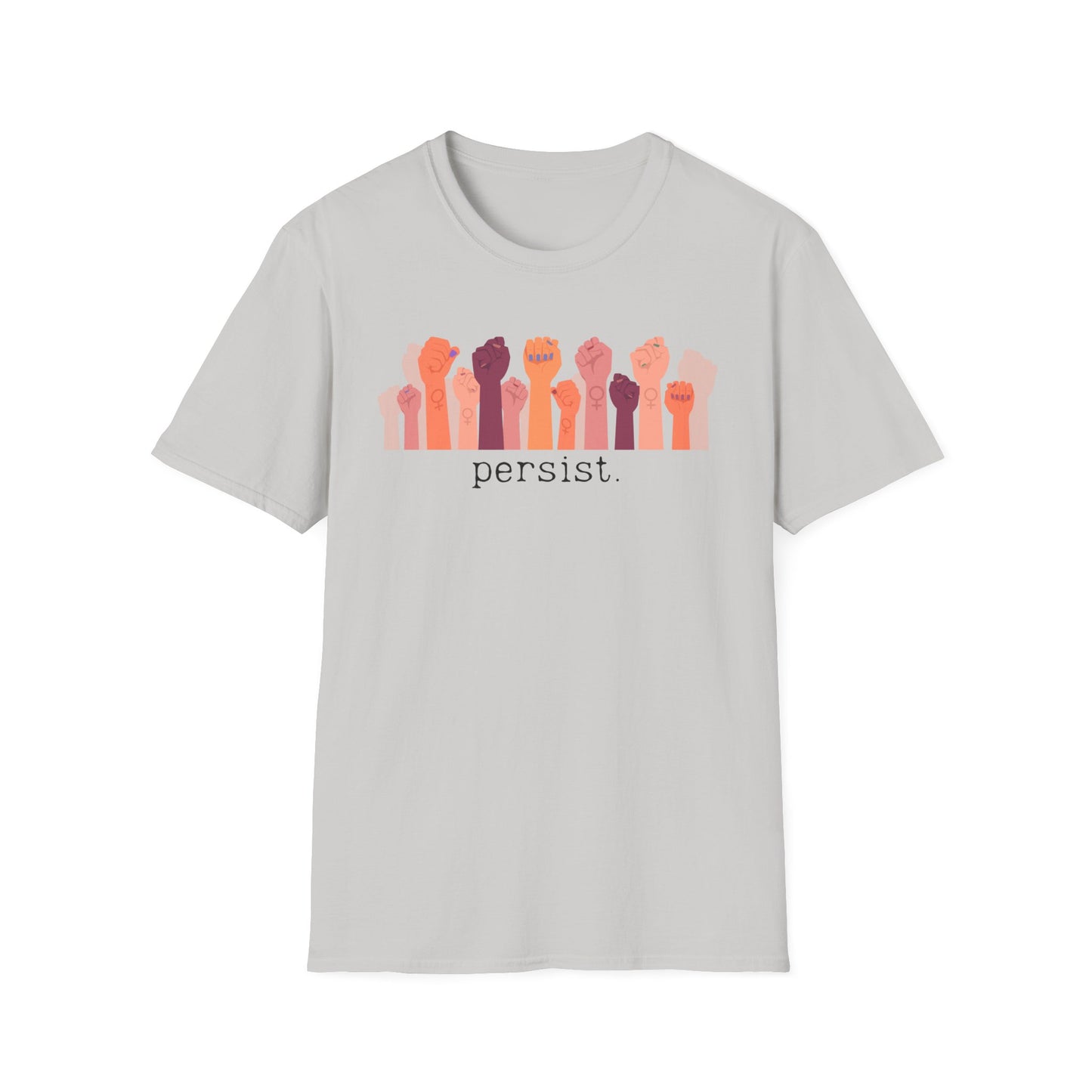 Persist Fists - Unisex Softstyle T-Shirt