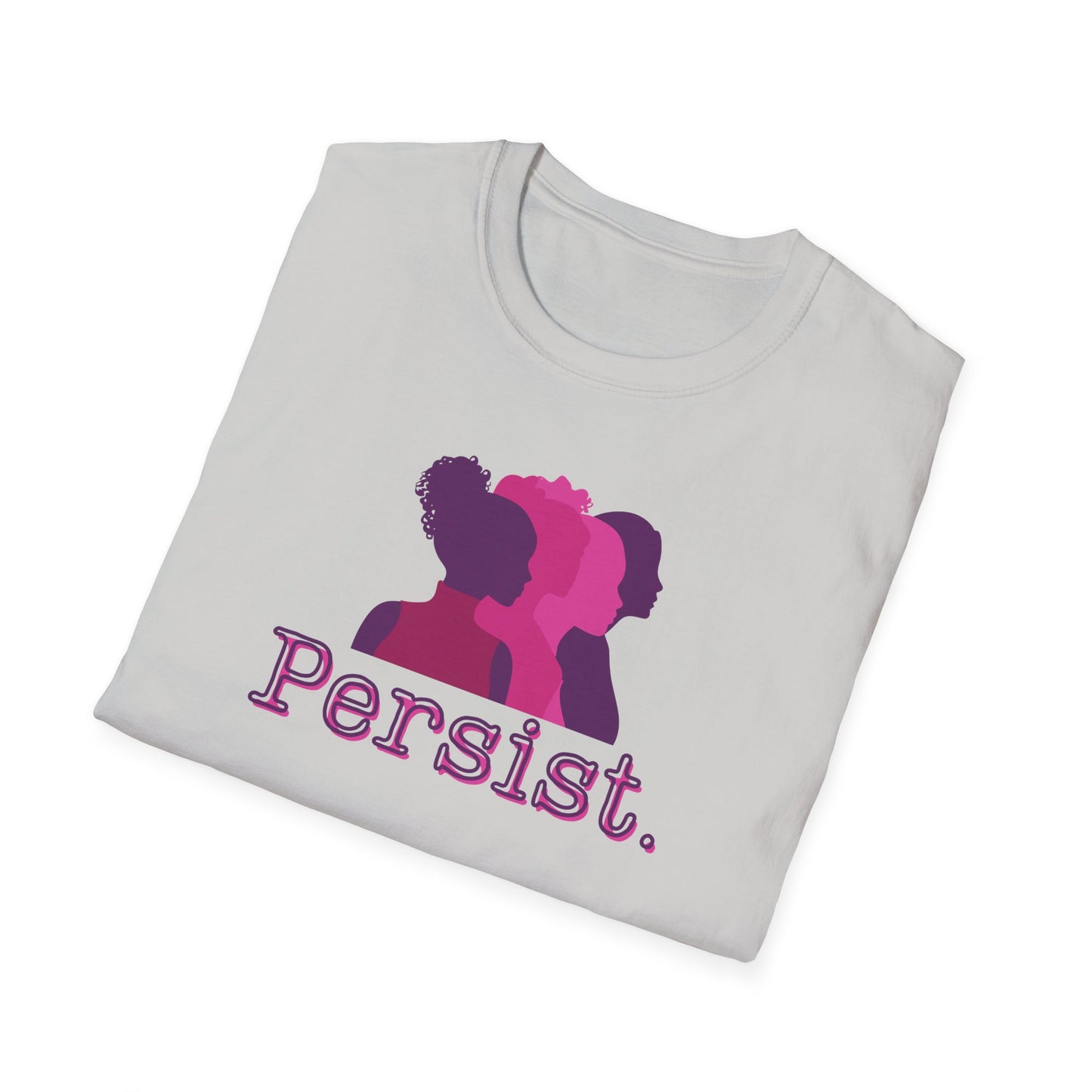 Persist Silhouettes - Unisex Softstyle T-Shirt