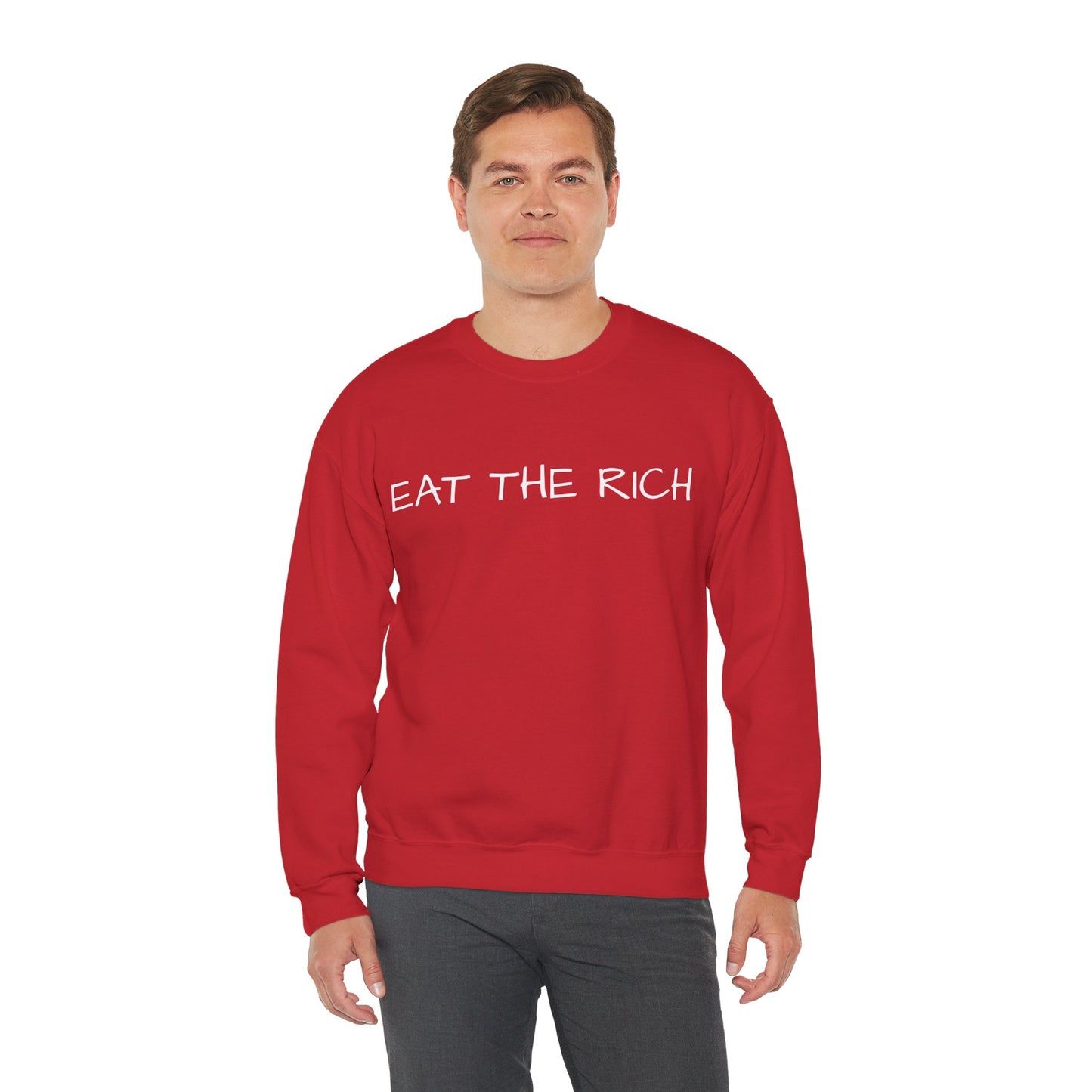 Eat the Rich - Unisex Heavy Blend™ Crewneck Sweatshirt