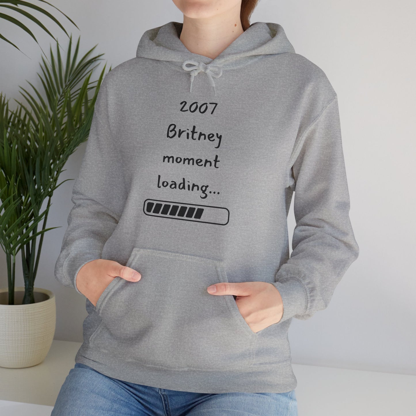 2007 Britney Moment Loading Hoodie - Unisex Heavy Blend™ Hooded Sweatshirt