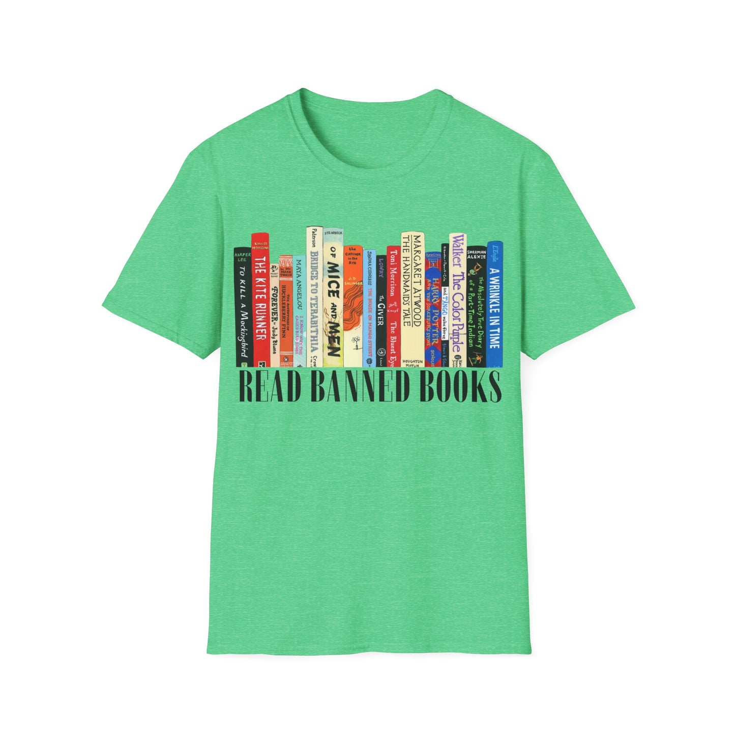 Read Banned Books - Unisex Softstyle T-Shirt