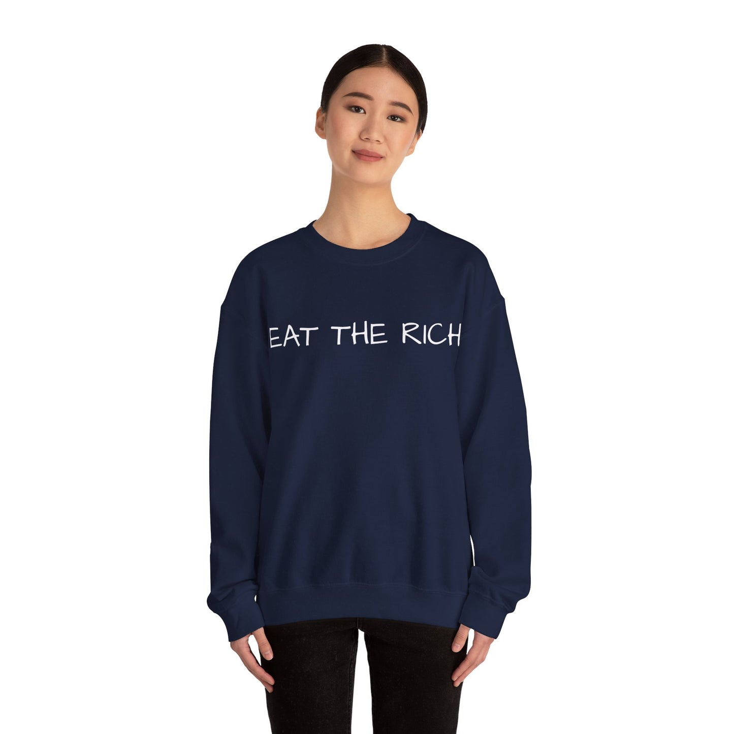 Eat the Rich - Unisex Heavy Blend™ Crewneck Sweatshirt